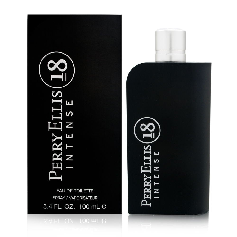 Perry Ellis 18 Intense by Perry Ellis for Men - 3.4 Ounce EDT Spray