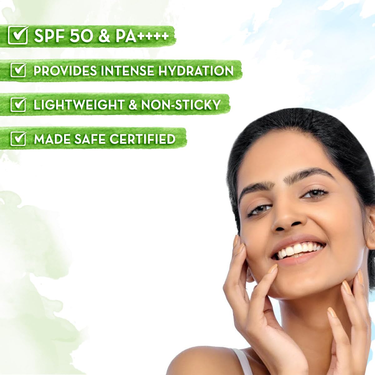 Mamaearth Hydragel Sunscreen | Spf 50 & Pa++++ Sun Protection | Helps Fight Uva & Uvb Rays With Aloe Vera & Raspberry | Hydratin