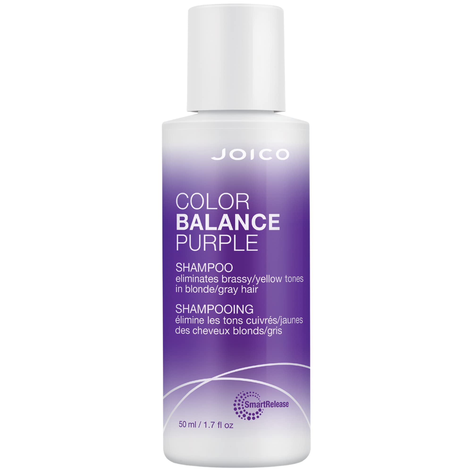 Joico Color Balance Purple Shampoo | For Cool Blonde, Gray Hair | Eliminate Brassy Yellow Tones | Boost Color Vibrancy & Shine |