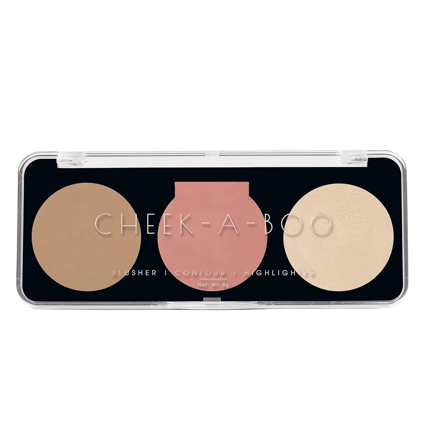 3 In 1 Blush Highlighter Palette Powder,Contour And Face Blusher For LongLasting SweatResistant NonGreasy Blush Glow Matte Br