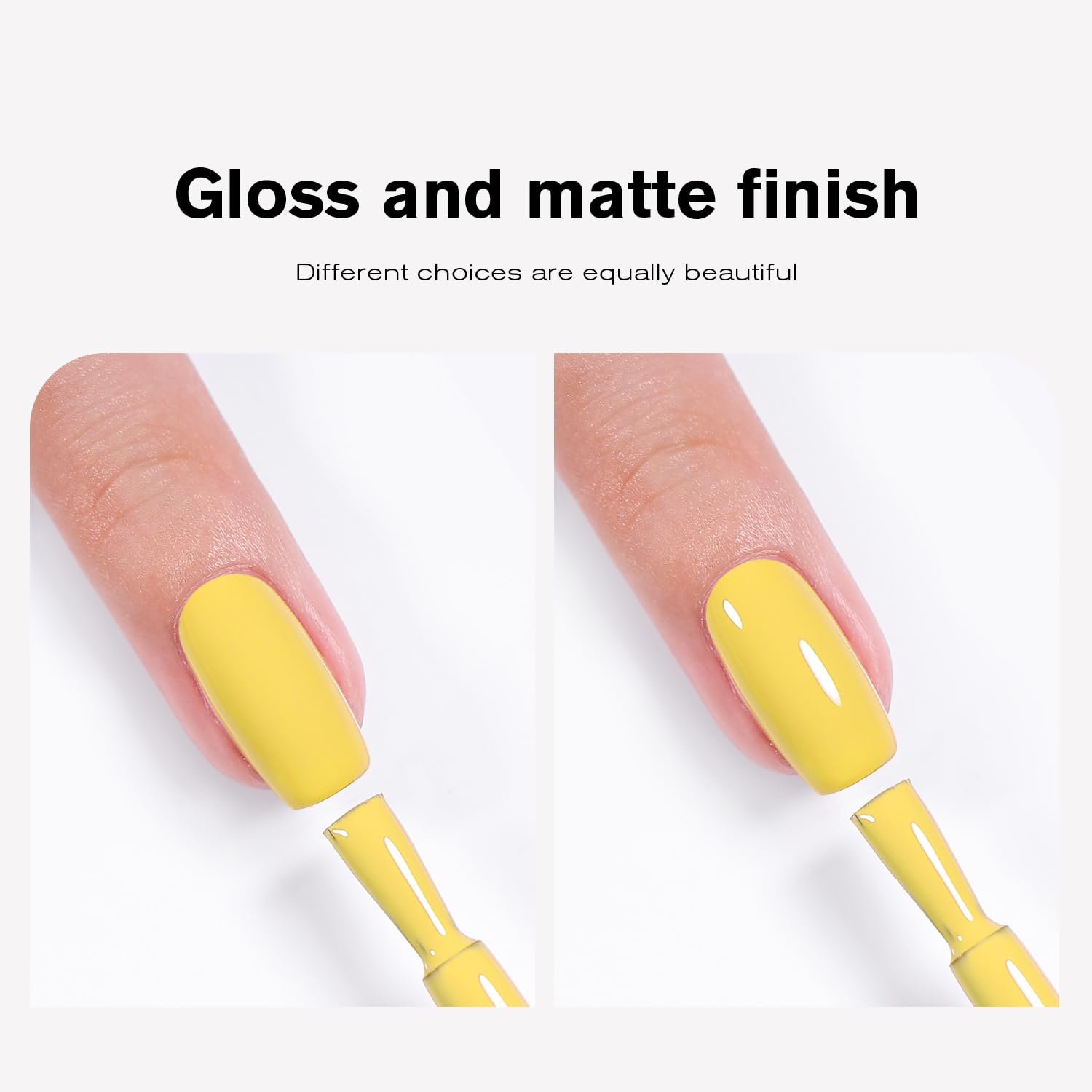 Shoyum Pastel Gel Nail Polish, 15Ml Canary Yellow Color Gel Polish Soak Off Led Nail Lamp Gel Polish Nail Art Diy Home Manicure