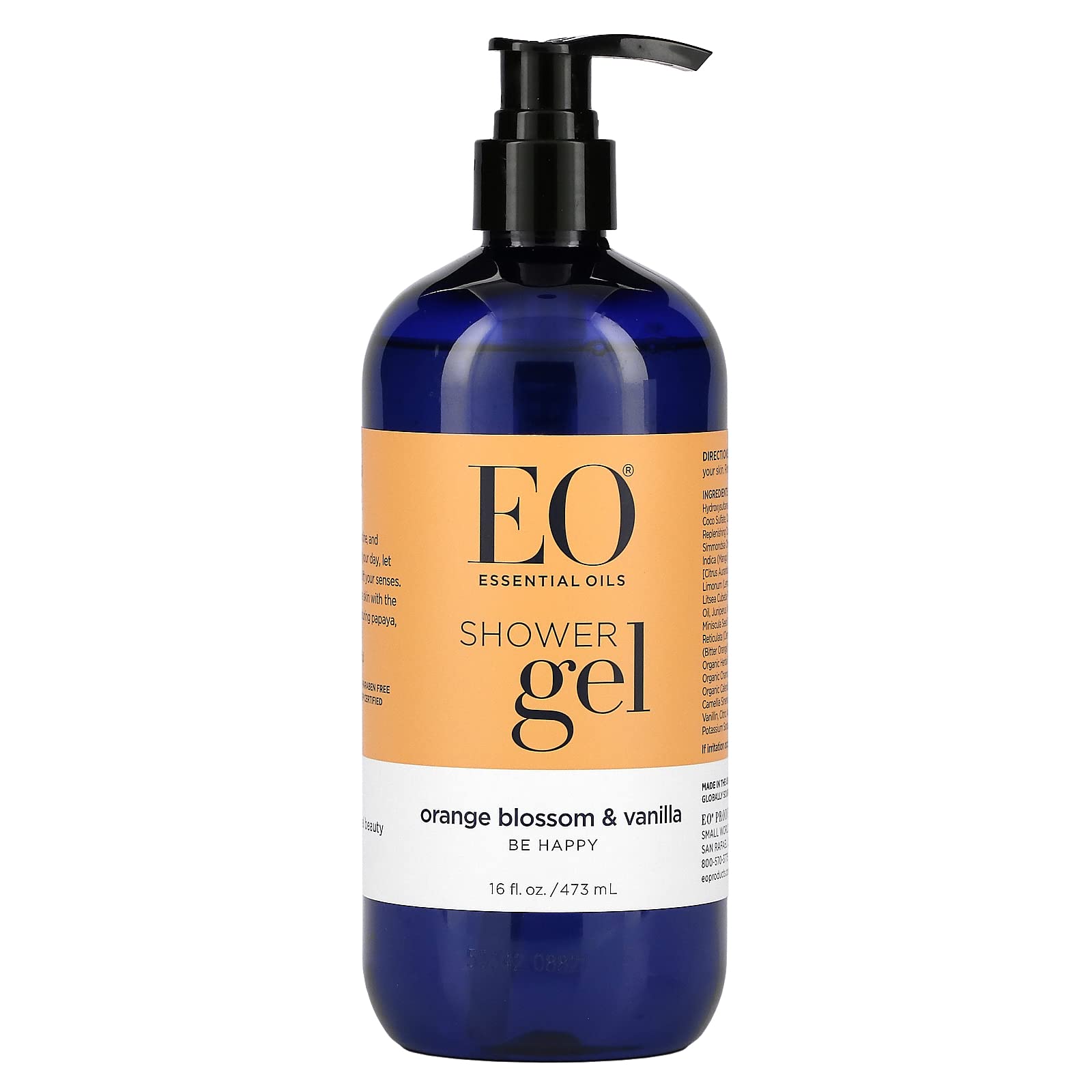 EO SHW/GEL ORNG BLOS VAN ( 1 X 16 OZ   )