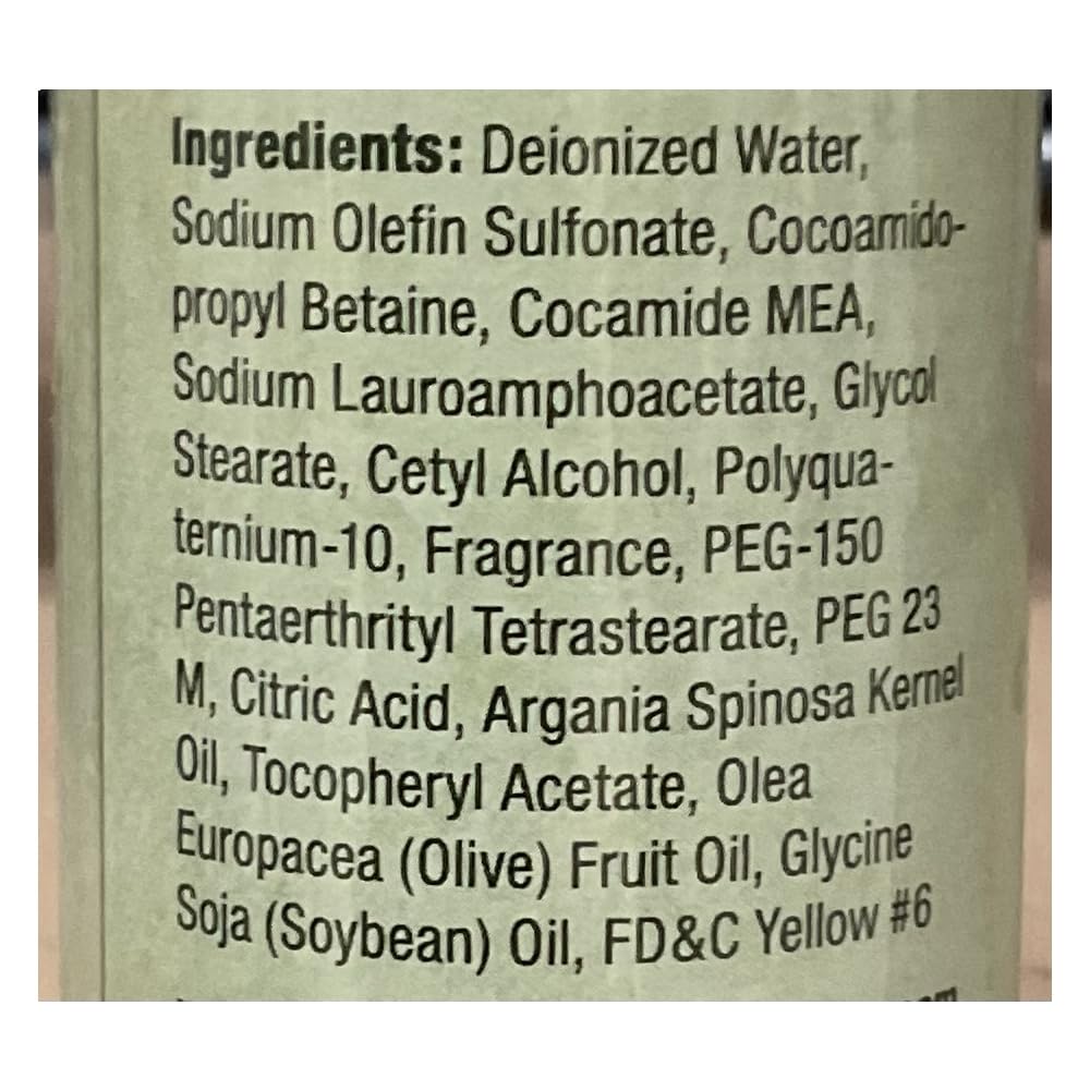Hollywood Beauty Argan Oil Shampoo, 12 oz (Pack of 2)