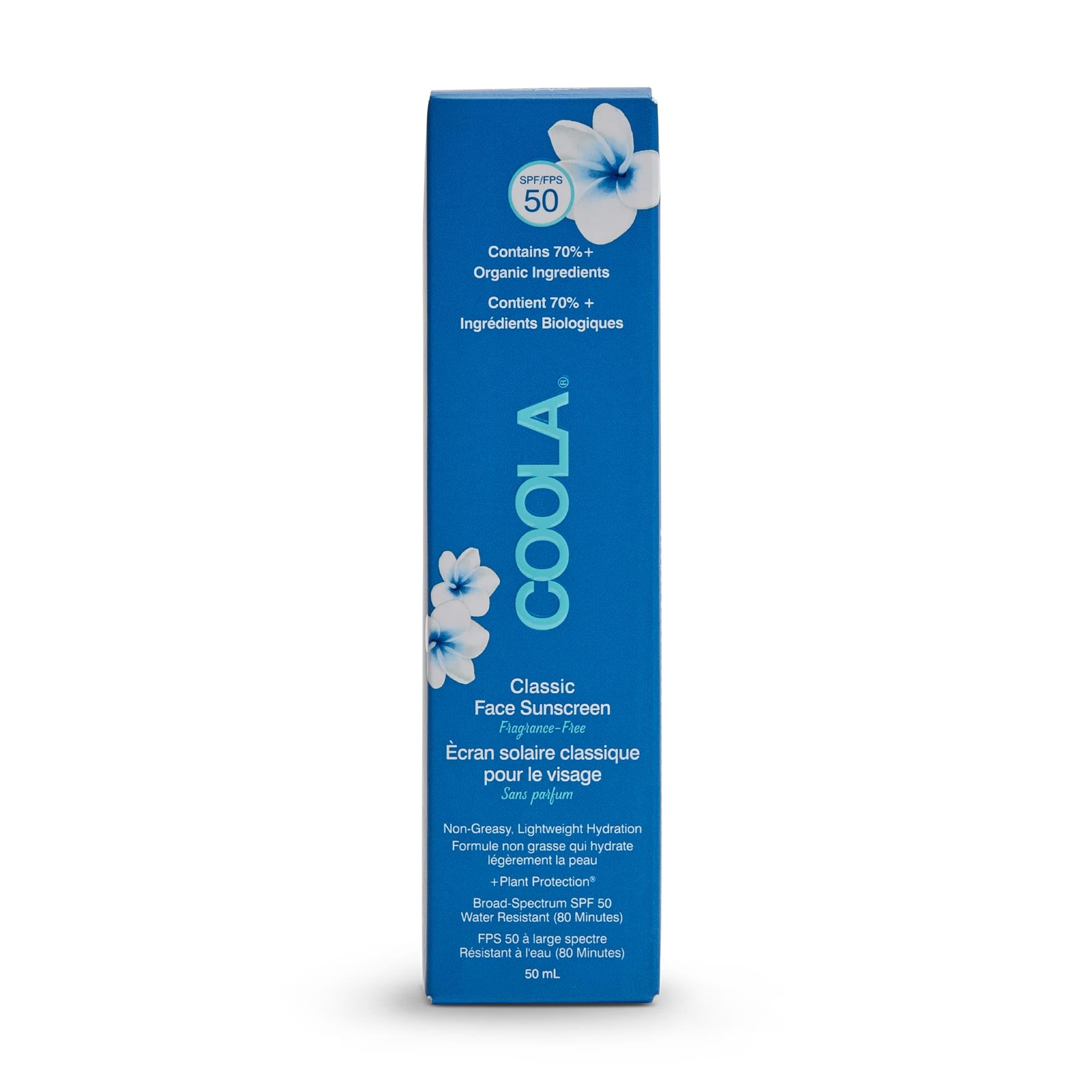 Coola Classic Face Sunscreen SPF 50, FragranceFree 50 ml