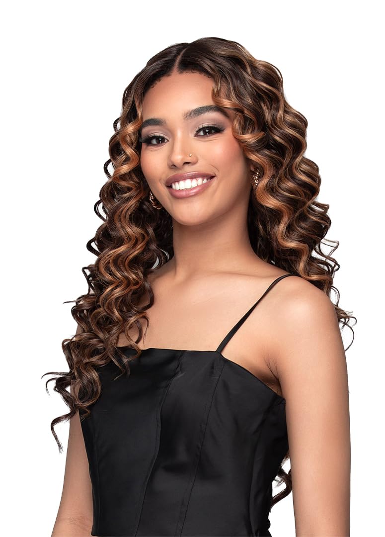 Bobbi Boss 4'' Deep Part Hd Lace Front Wig Mlf712 Neriah (T530/Red)