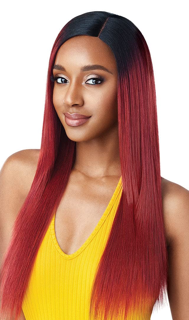 Outre The Daily Wig Synthetic Hair Lace Part Wig Jorja (99J)