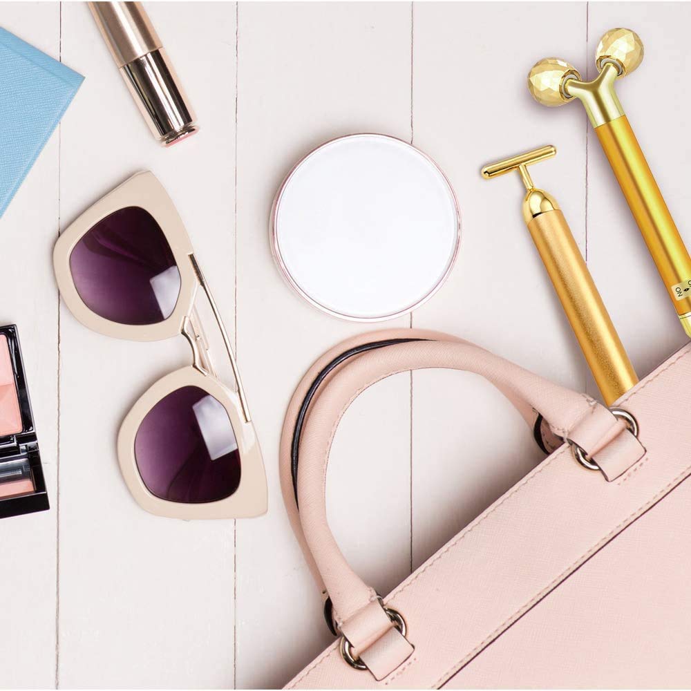 DANGSHAN 2-in-1 Electric Face Massager 24k Golden Facial Massager, 3D Roller and T Shape Facial Roller Massager Kit Skin Care To