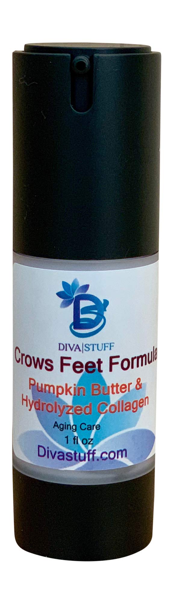 Crows Feet Formula Wtih Pumpkin Butter & Hydrolyzed Collagen, Eye Treatment By Diva Stuff, 1Oz