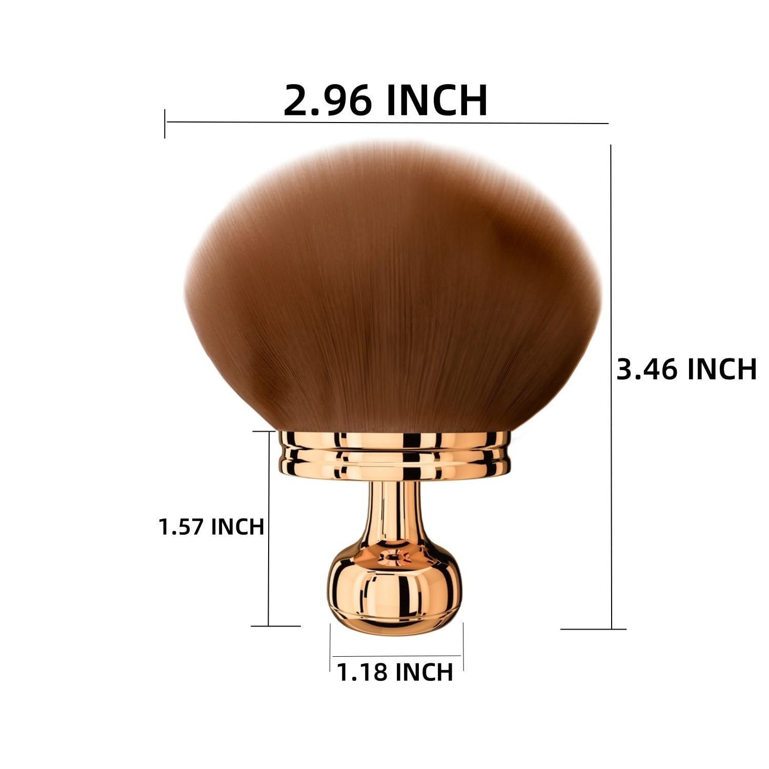 Goerti Self Tanner Brush - Extra Large Body Makeup Brush For Self Tanning, Blend & Blur Kabuki Brush For Face Body Bronzer Tanni