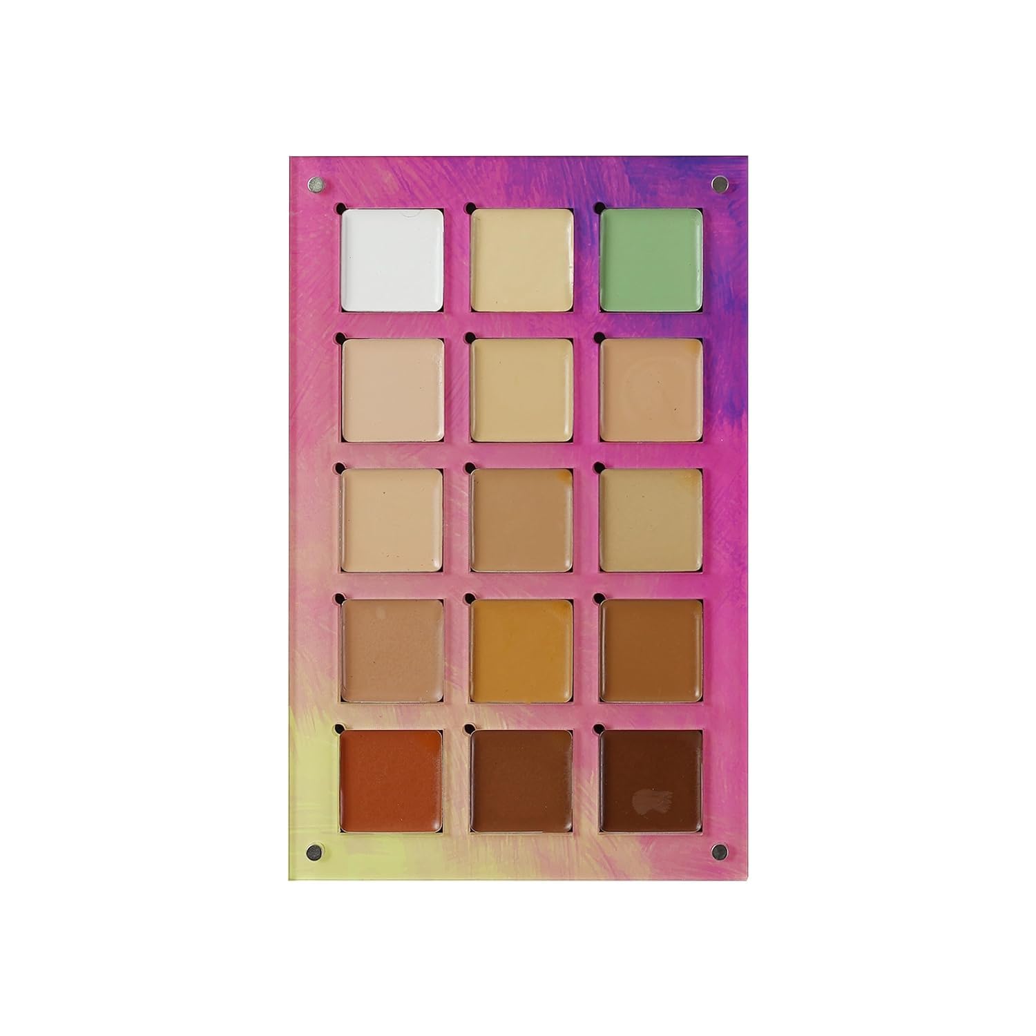 Recode Beauty Concealer, Colour Corrector & Contour Palette, Erases Dark Circles, Uneven Skin Tone, Redness, Blemishes, Even Sca