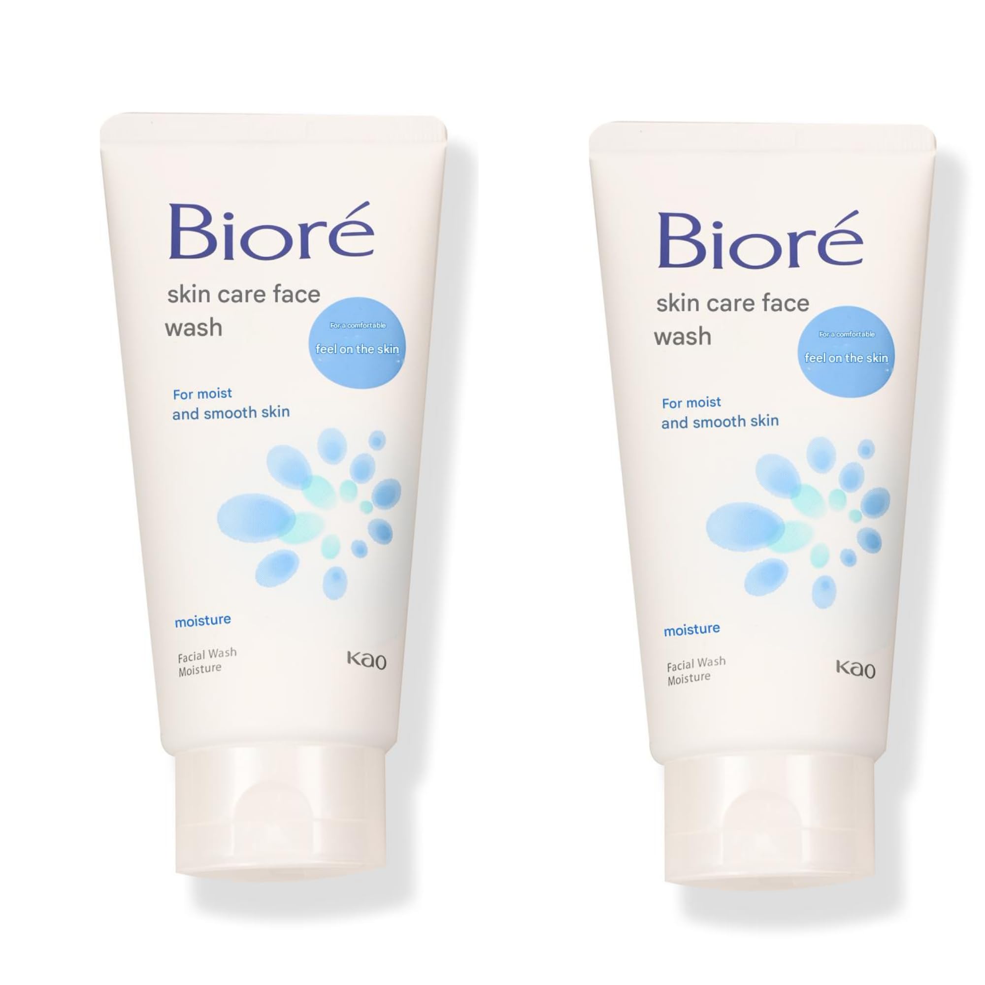 Bio-re Face Wash for Women - Gentle Foaming Facial Cleanser 130g x 2 Pack - Hydrates & Balances Combination Skin - Daily Use Fac