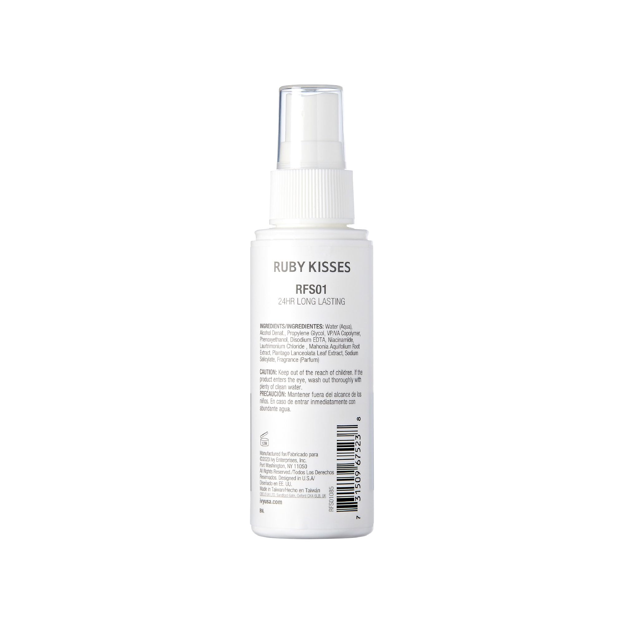 Ruby Kisses 24Hr Long Lasting Setting Spray 1.69 Fl Oz