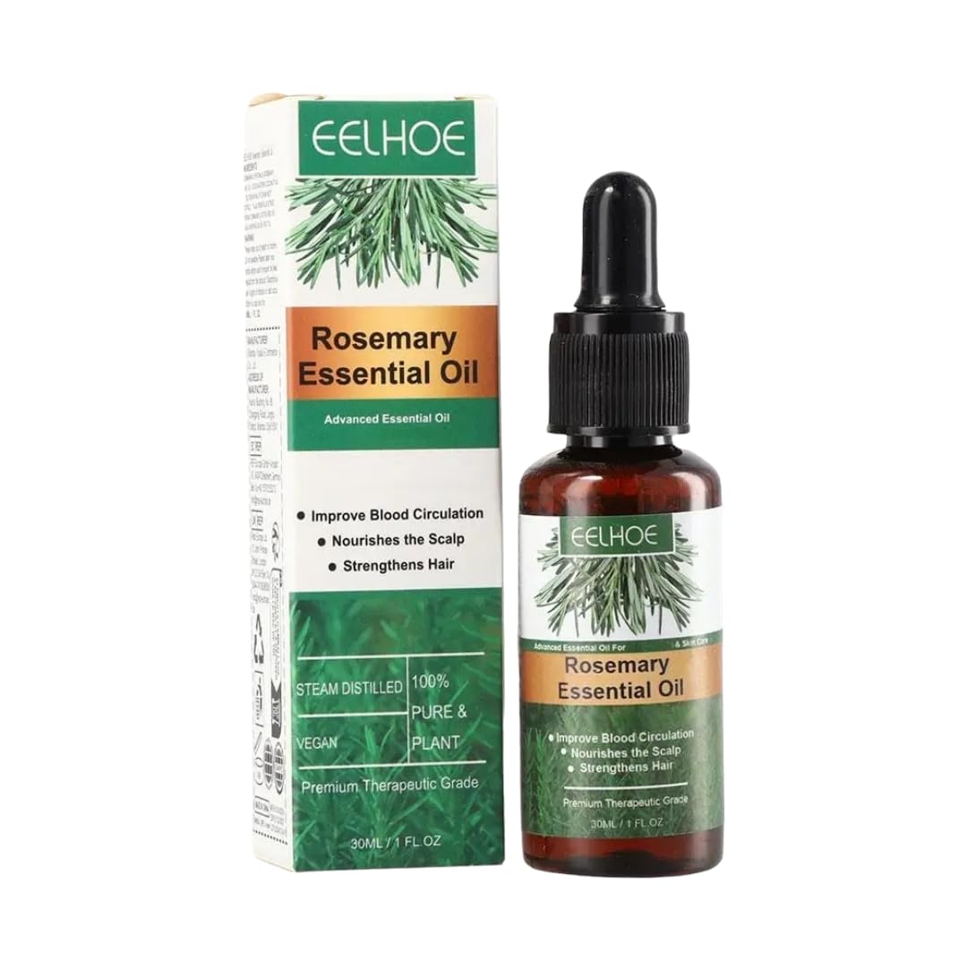 EELHOE Rosemary Hair Essential Oil 30ml 1 Fl Oz (Pack of 1)