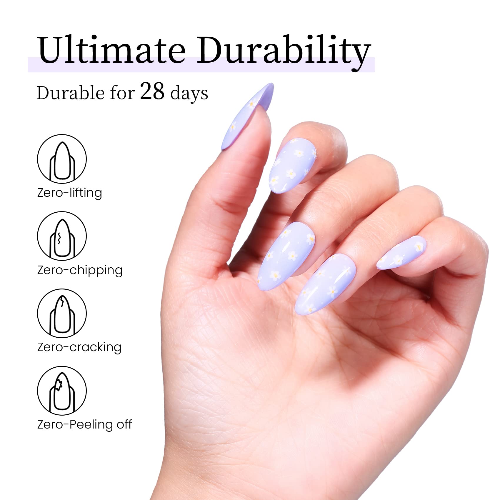 Maychao 15Ml Gel Nail Polish 1Pc Lilac Purple Gel Polish Soak Off Uv Led Nail Polish Nail Art Starter Manicure Salon Diy At Home