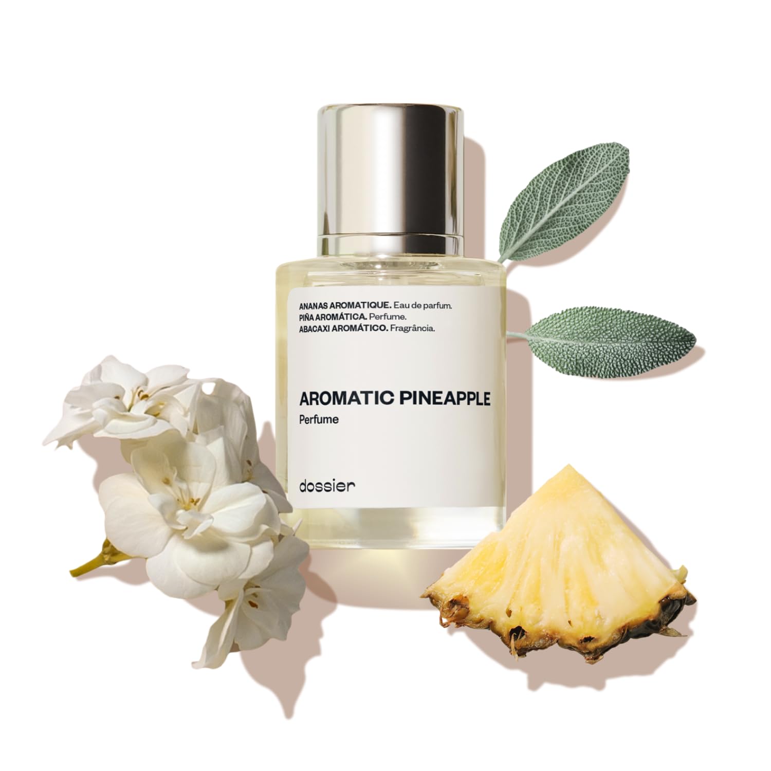 Dossier - Aromatic Pineapple - Eau de Parfum - Inspired by YL's - Perfume Luxury - Pure Infused - Paraben-Free - Vegan - For Men