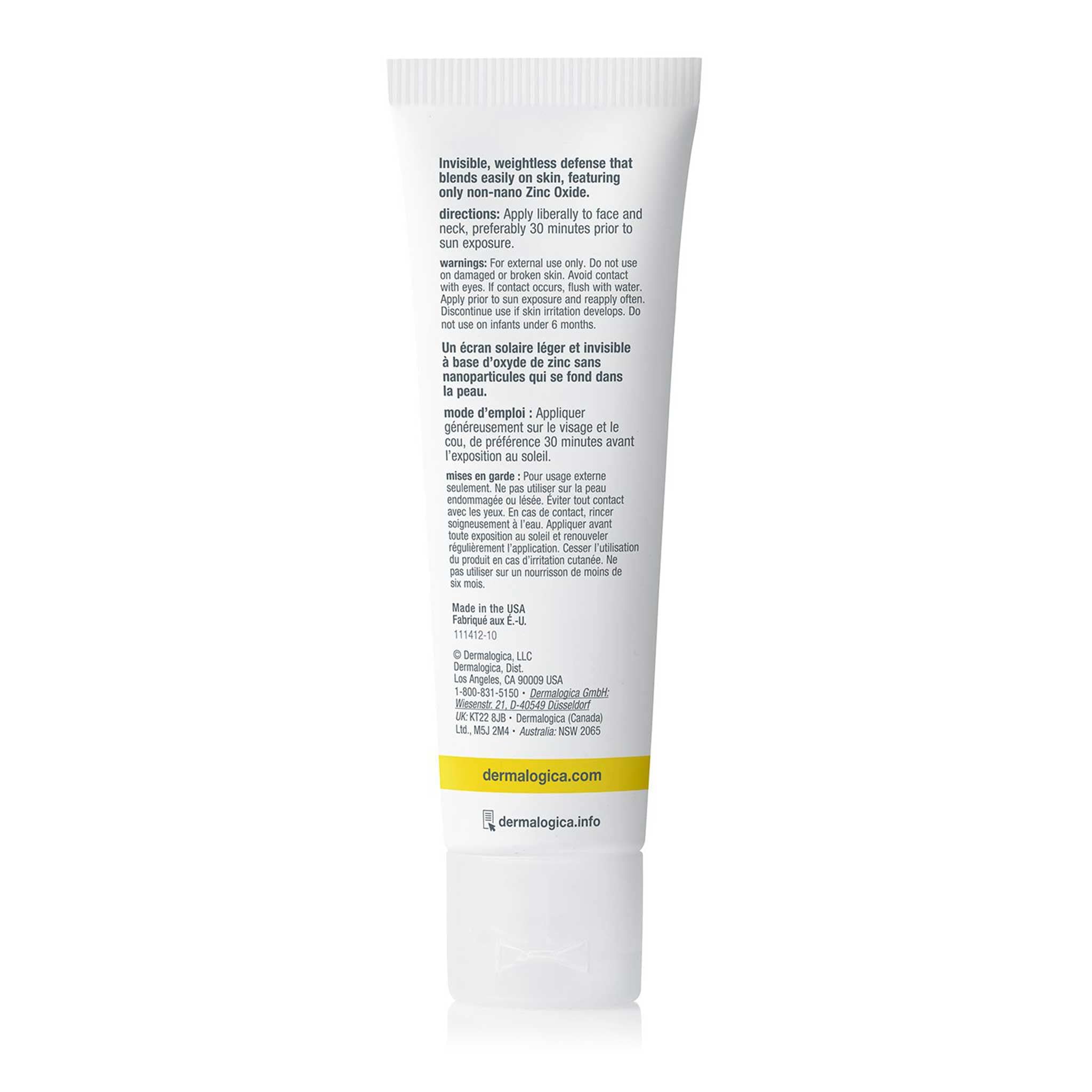 Dermalogica Invisible Physical Defense Spf30 (1.7 Fl Oz) Face Sunscreen Moisturizer - Non-Greasy Formula That Defends Against Uv