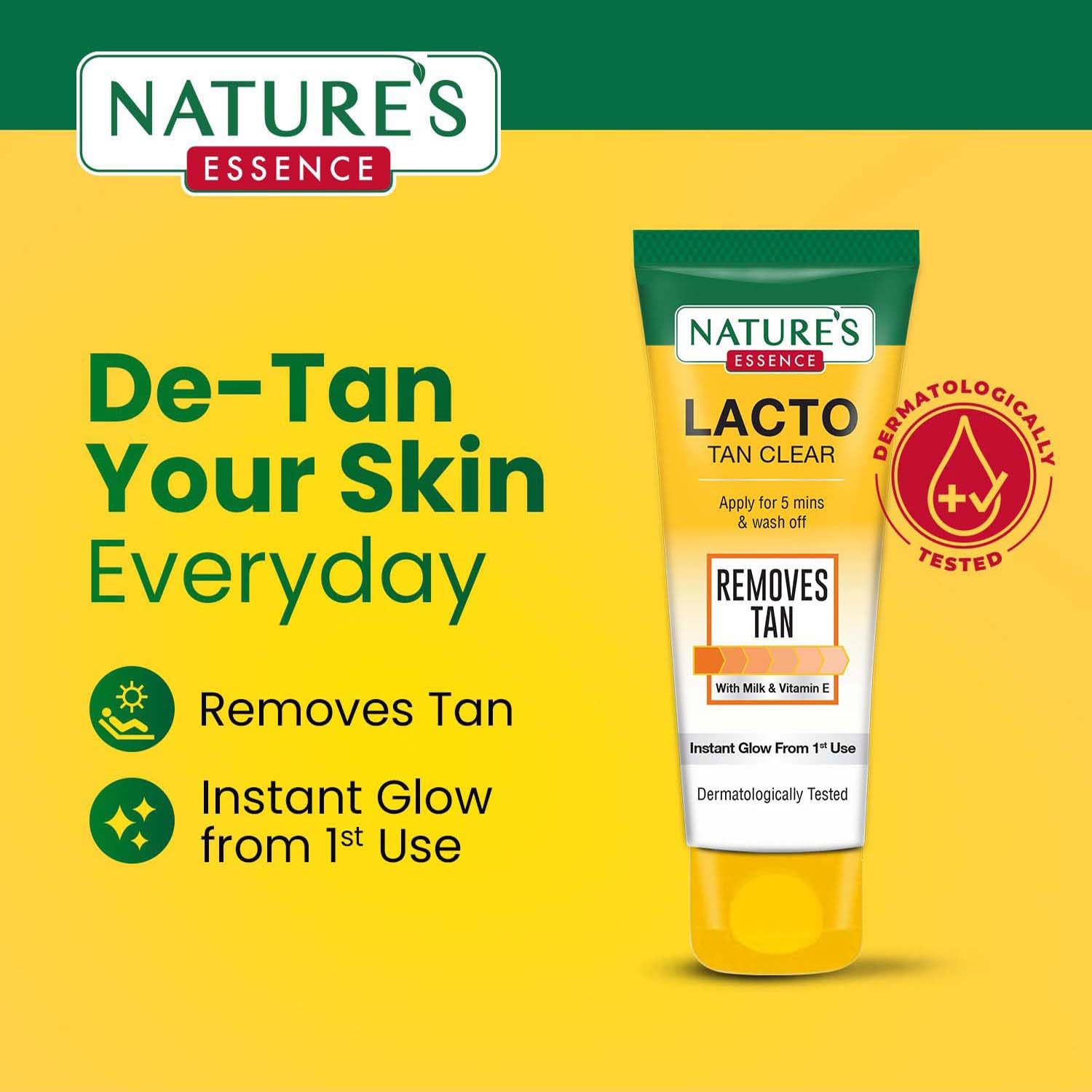 Nature's Essence Lacto Tan Clear, 100 ML