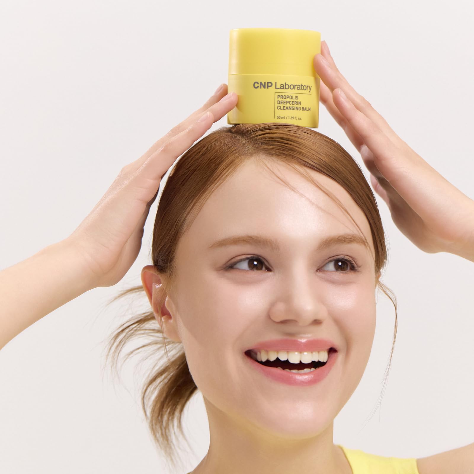 CNP Propolis Deepcerin Cleansing Balm - Soft Grinding Makeup Remover Balm, Buttery & Milky Texture, for Dry & Sensitive Skin, Ko