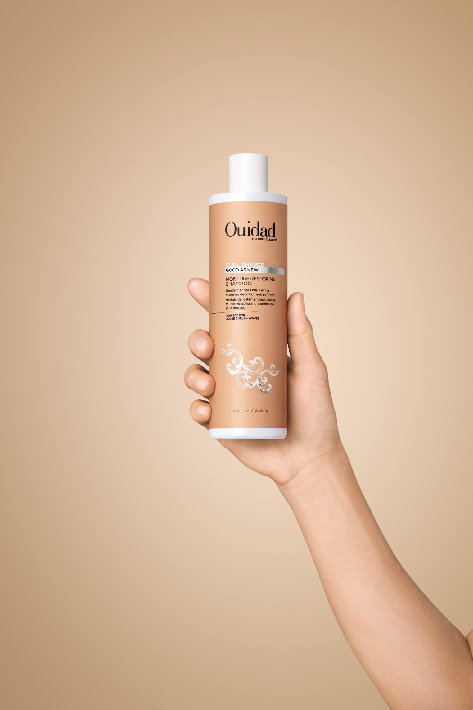 Ouidad Curl Shaper Good As New Moisture Restoring Shampoo, 12 Fl Oz