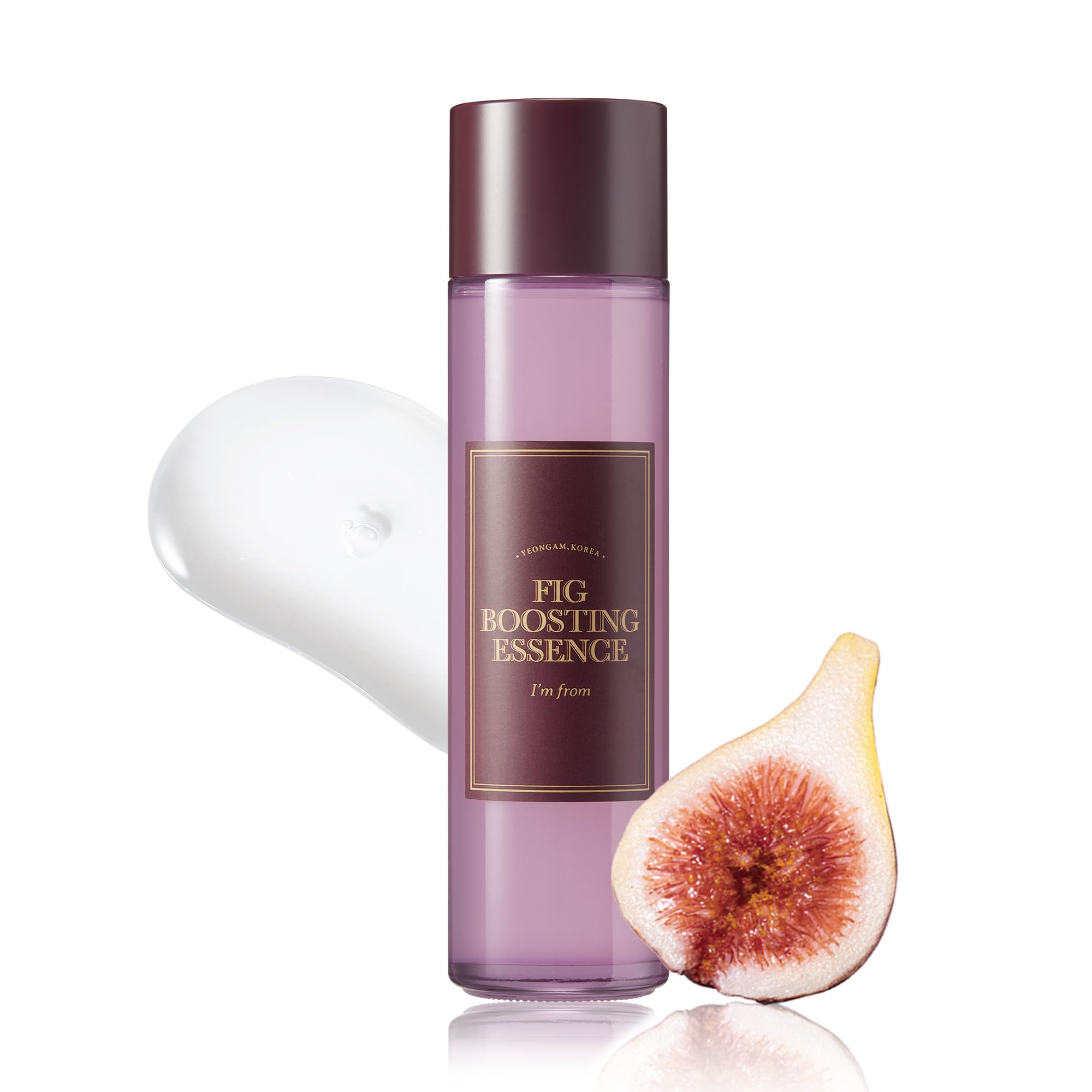 [I'M FROM] Fig Boosting Essence 150ml - Lightweight Hydration with BHA, NMF Peptide, and Polyphenol for Smooth Skin Prep, Full H