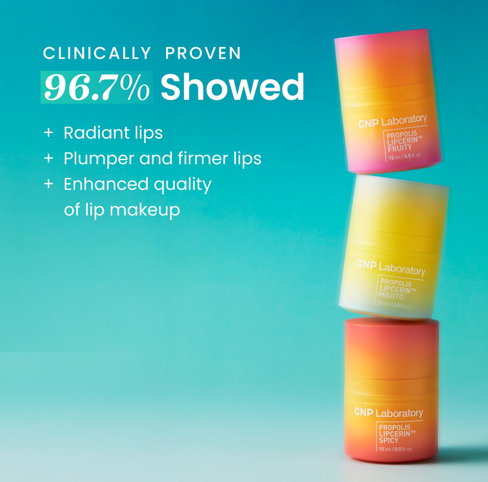 Cnp Honey Lip Butter Mojito (0.5 Fl.Oz) - Propolis Lipcerin Lime Flavor Lip Butter, Hydrating Overnight Manuka Lip Plumper & Bal