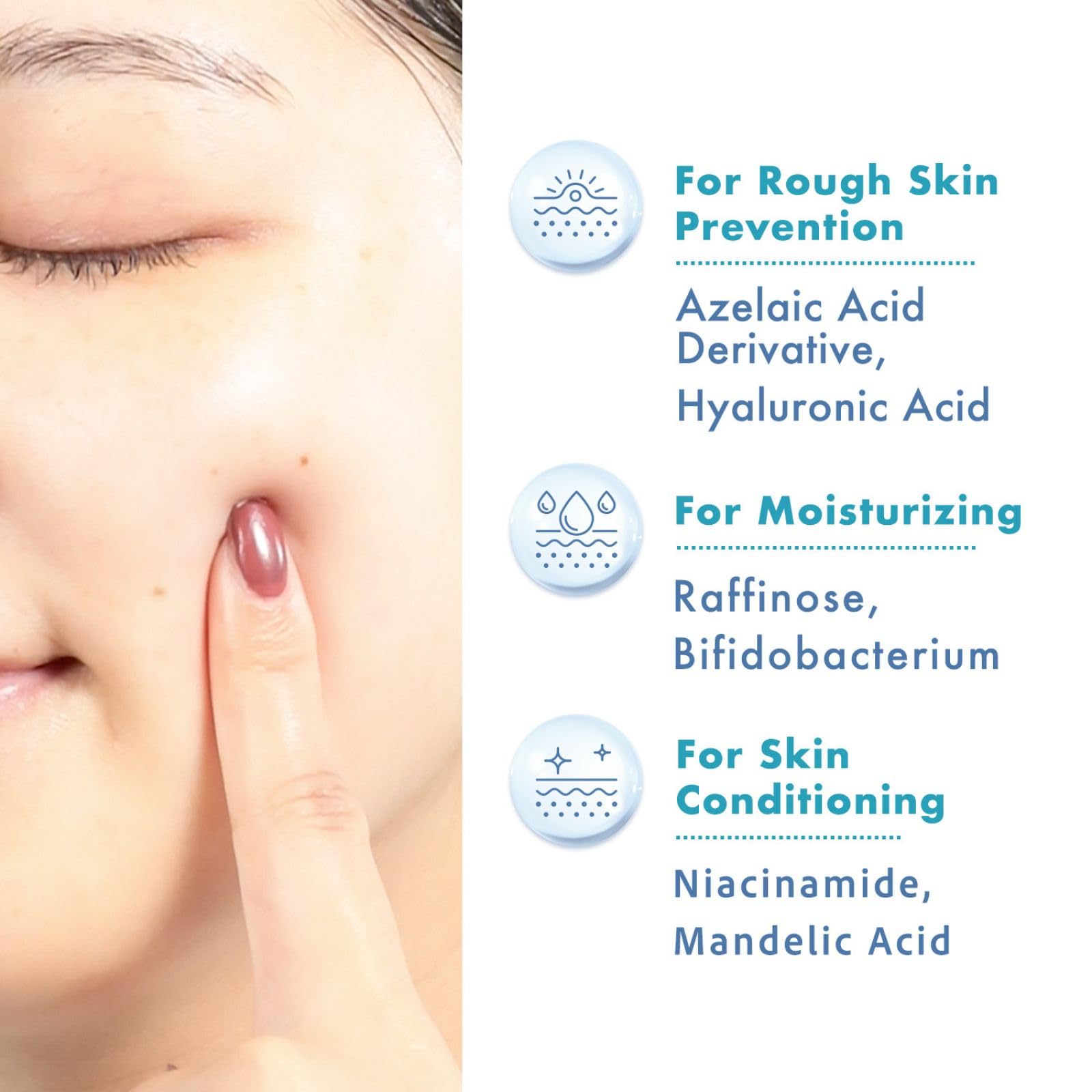 Lululun 28EA Face Masks Skincare for Sensitive Skin& Pore Firming, Hydrating Face Mask for Women & Men, DAILY Facial Mask, Sheet