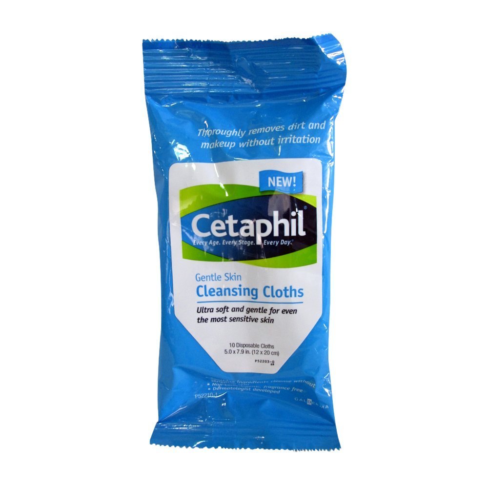 Cetaphil Skin Cleansing Cloths, 10 Ea (Pack Of 4)
