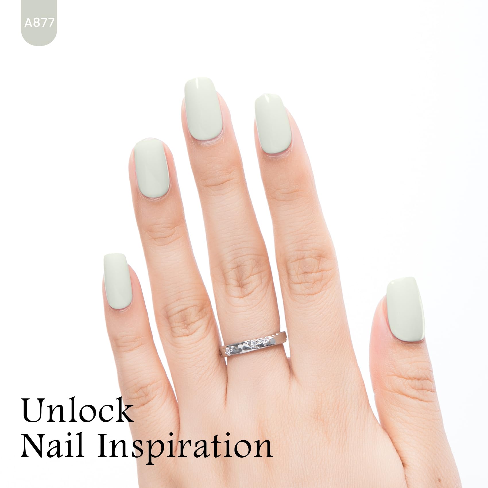 Maychao 15Ml Gel Nail Polish 1Pc Light Grey Gel Polish Soak Off Uv Led Nail Polish Nail Art Starter Manicure Salon Diy At Home,