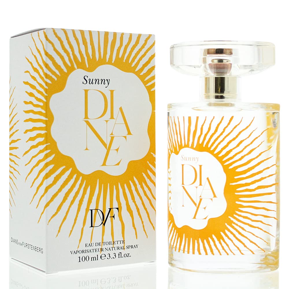 Diana Von Furstenberg Eau De Toilette Spray For Women, Sunny Diane, 34 Ounce