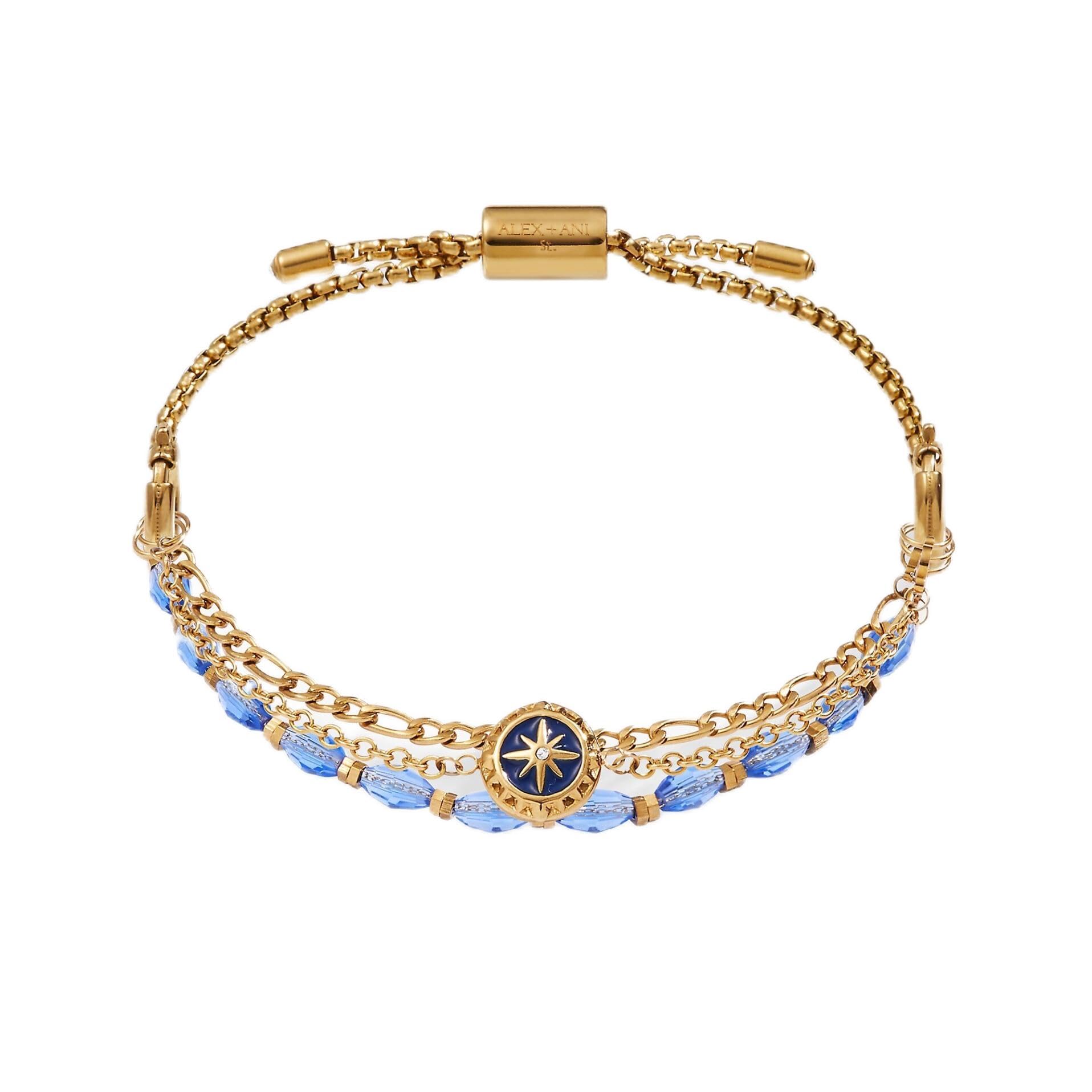 Alex and Ani Compass Stranded Bracelet Set
