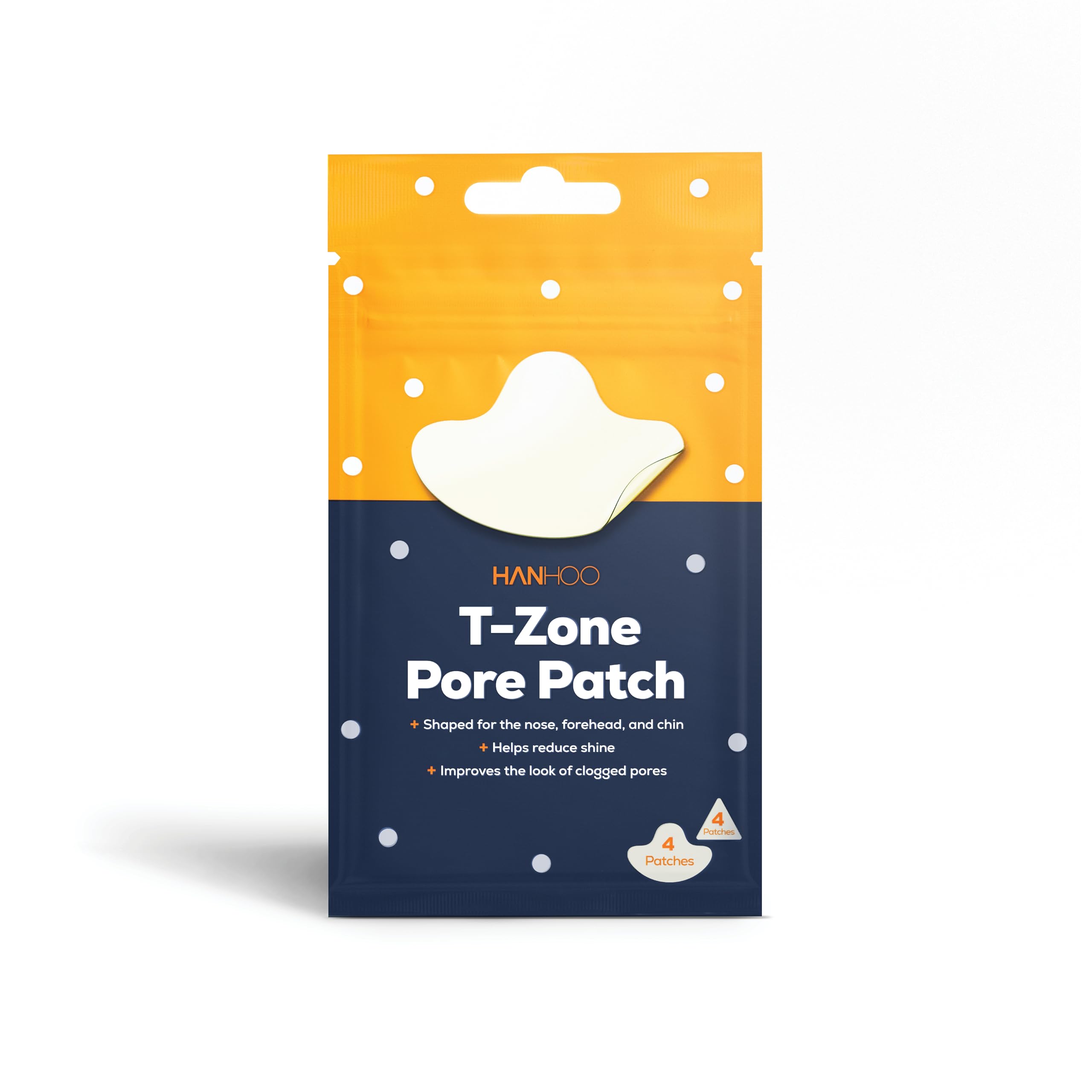 Hanhoo T-Zone Pore Patch | Hydrocolloid Nose Patches | For Blackheads & Clogged Pores | Fits Nose, Chin, And Forehead | Cruelty-