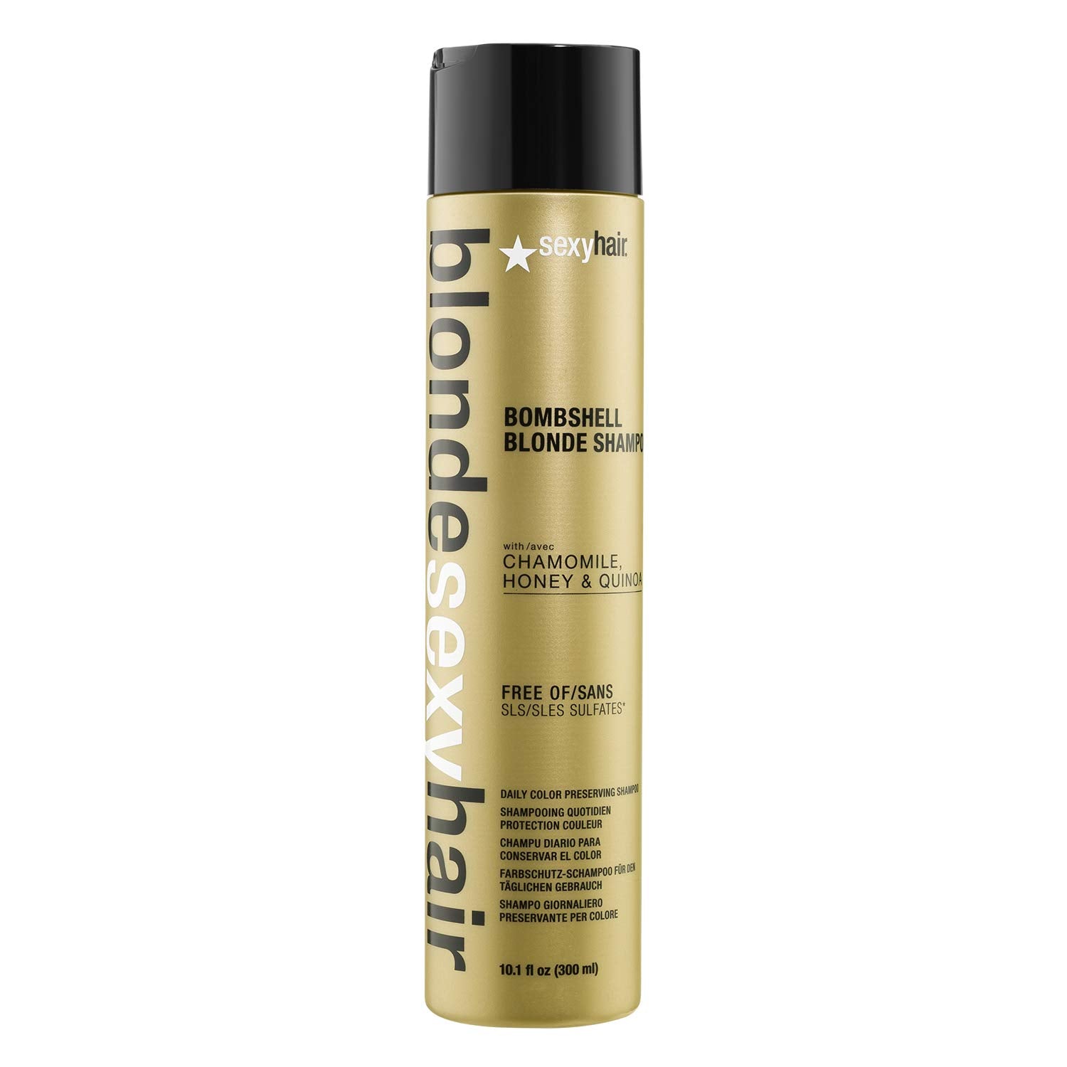 SexyHair Blonde Bombshell Shampoo, 10.1 Fl Oz (Pack of 1)