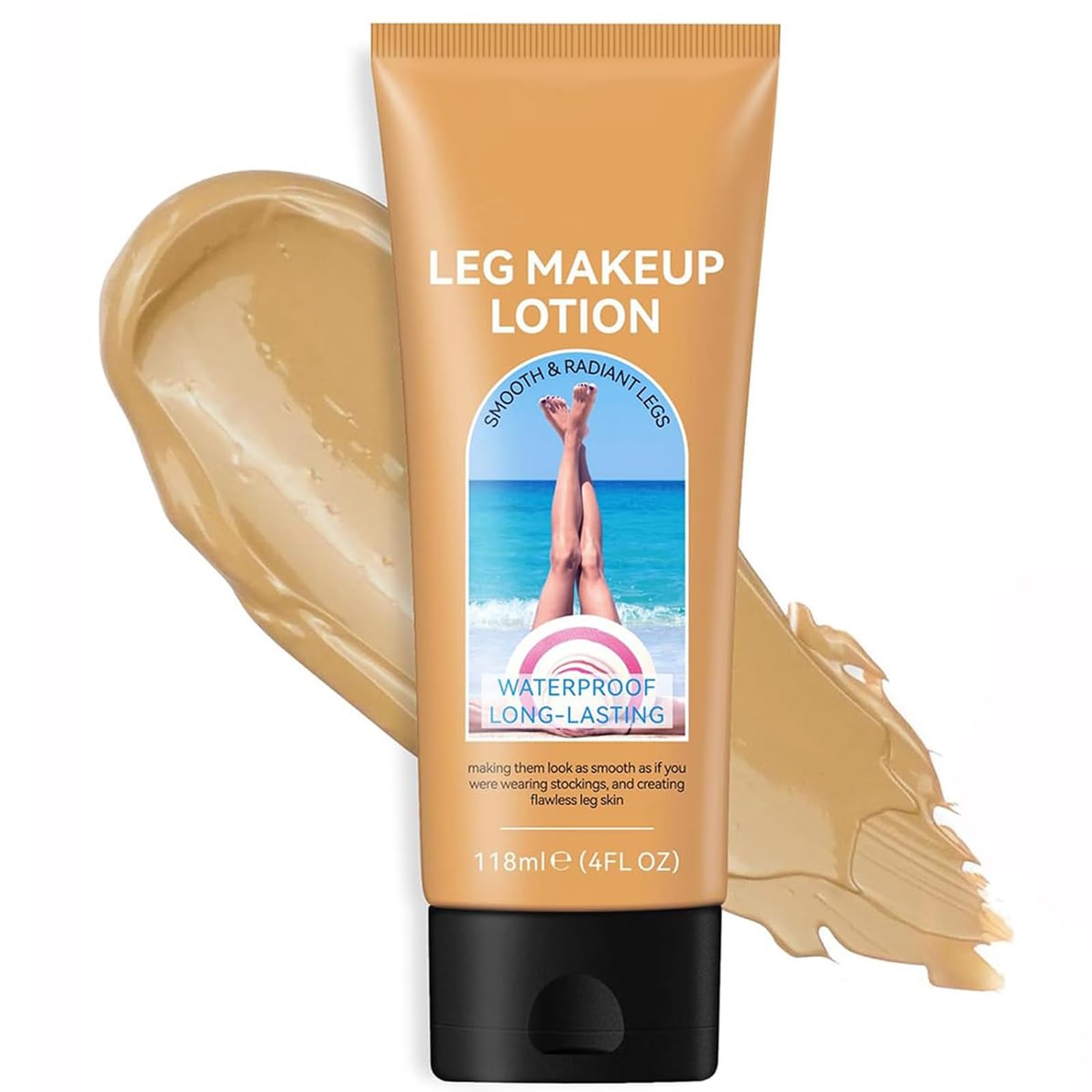 Waterproof Leg & Body Makeup  Tattoo Cover Up Makeup & Tattoo Concealer  Long Lasting Body Foundation  Easy Application  Fla