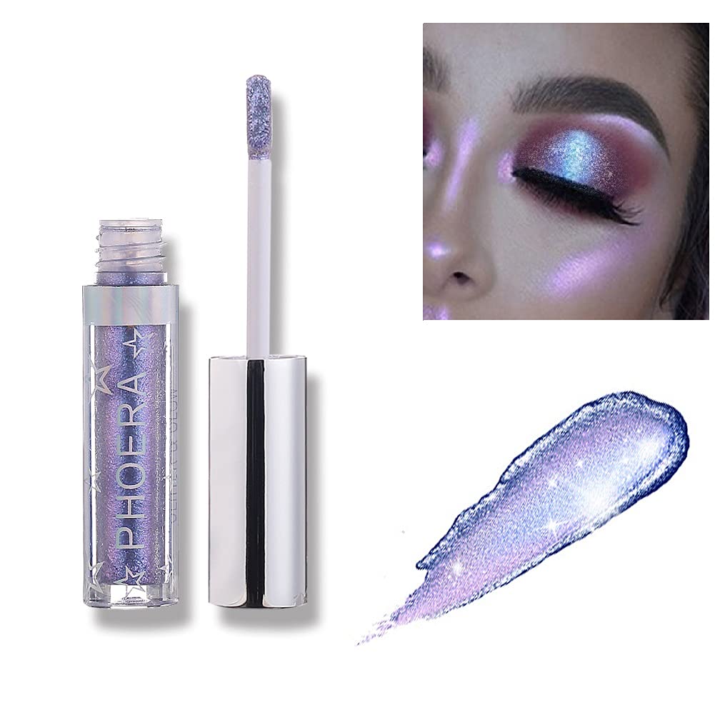 Glitter Eyeshadowakeup For Eyes Liquid Shimmer Sparkle Glow Light Colors Pencil Stick Shiny Long Lasting Waterproof Shining Eye