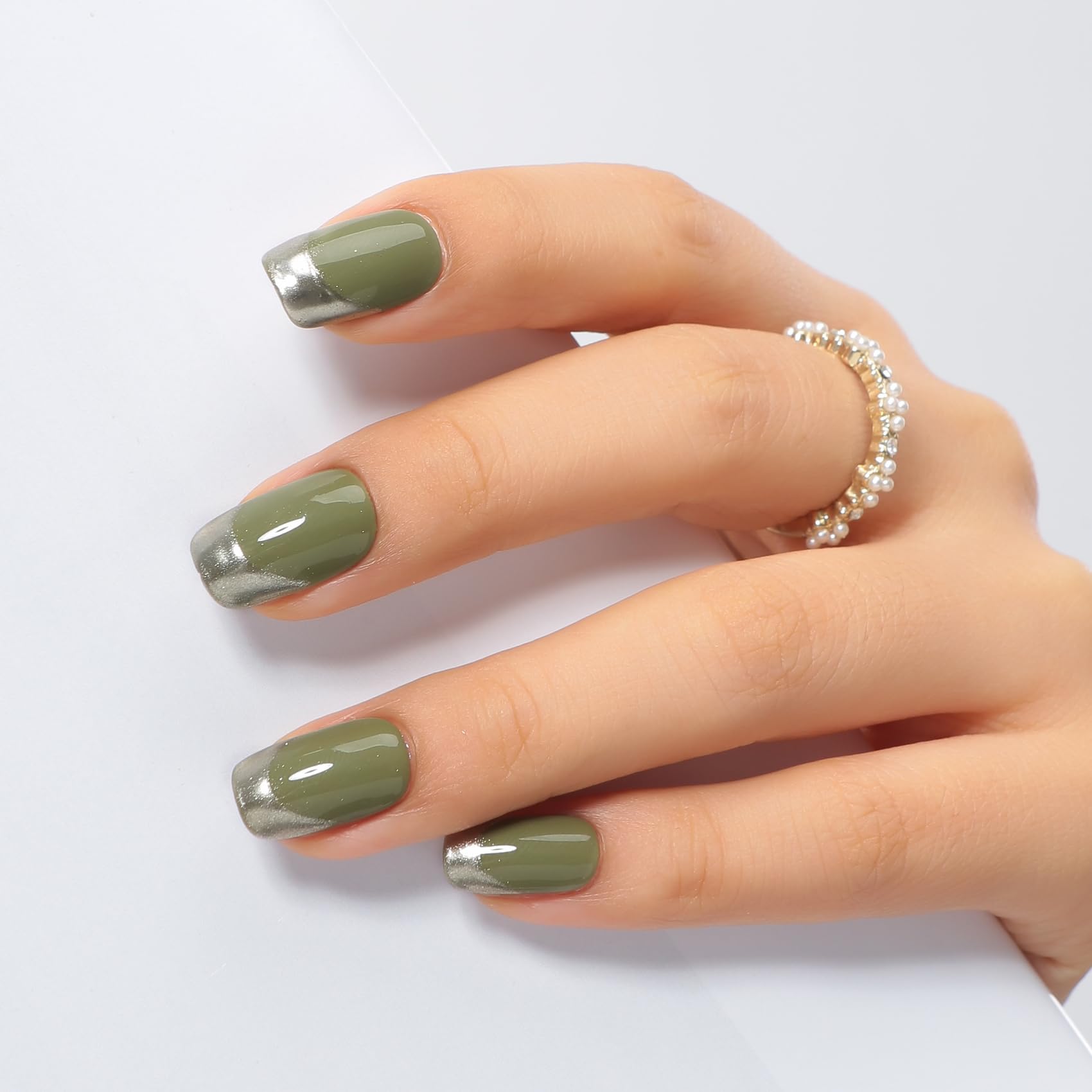 Maychao 15Ml Gel Nail Polish 1Pc Matcha Green Gel Polish Soak Off Uv Led Nail Polish Nail Art Starter Manicure Salon Diy At Home