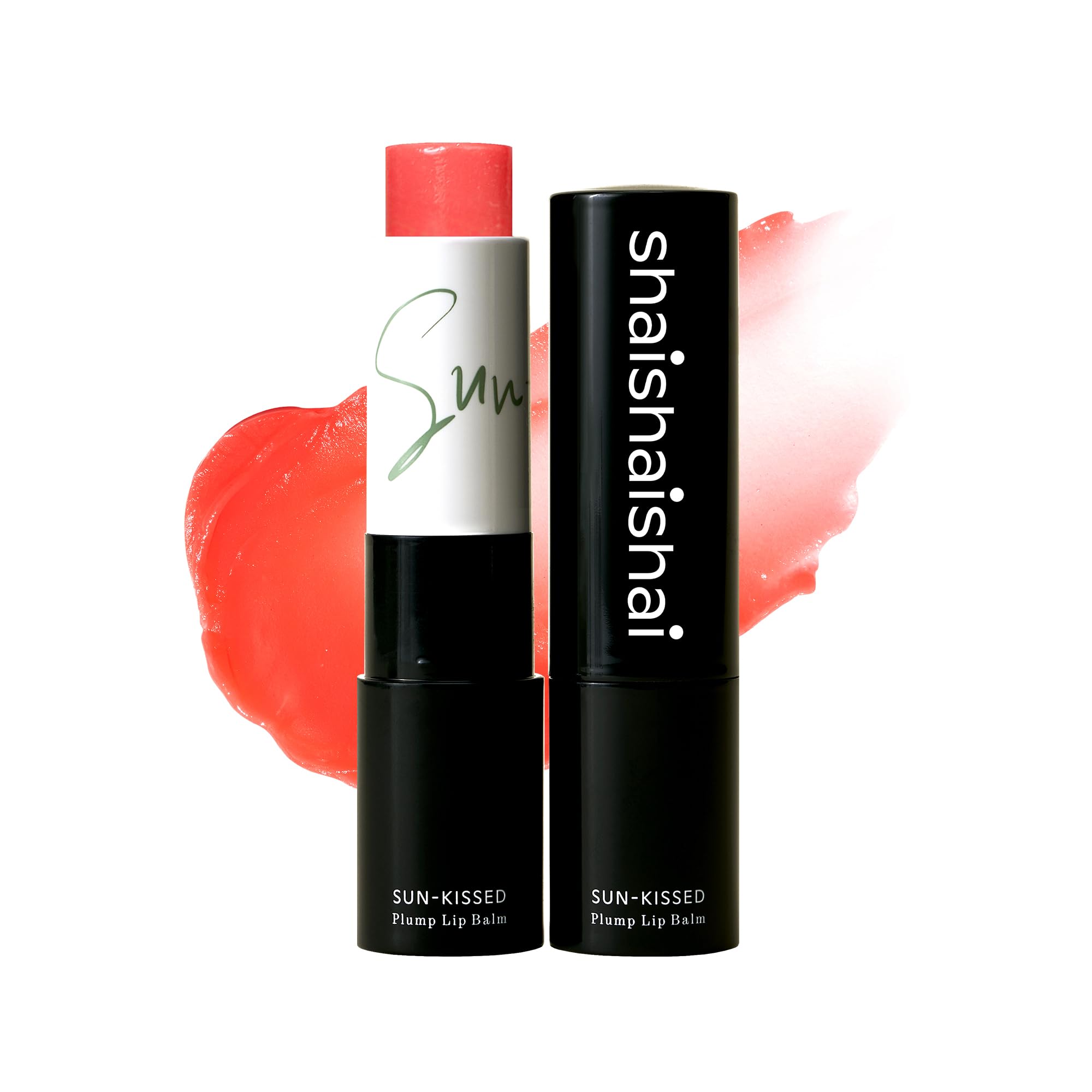 shaishaishai SUN-KISSED Plump Tinted Lip Balm, Lip Plumper, 70% Skincare Ingredients Providing Deep Hydration to Cracked & Chapp