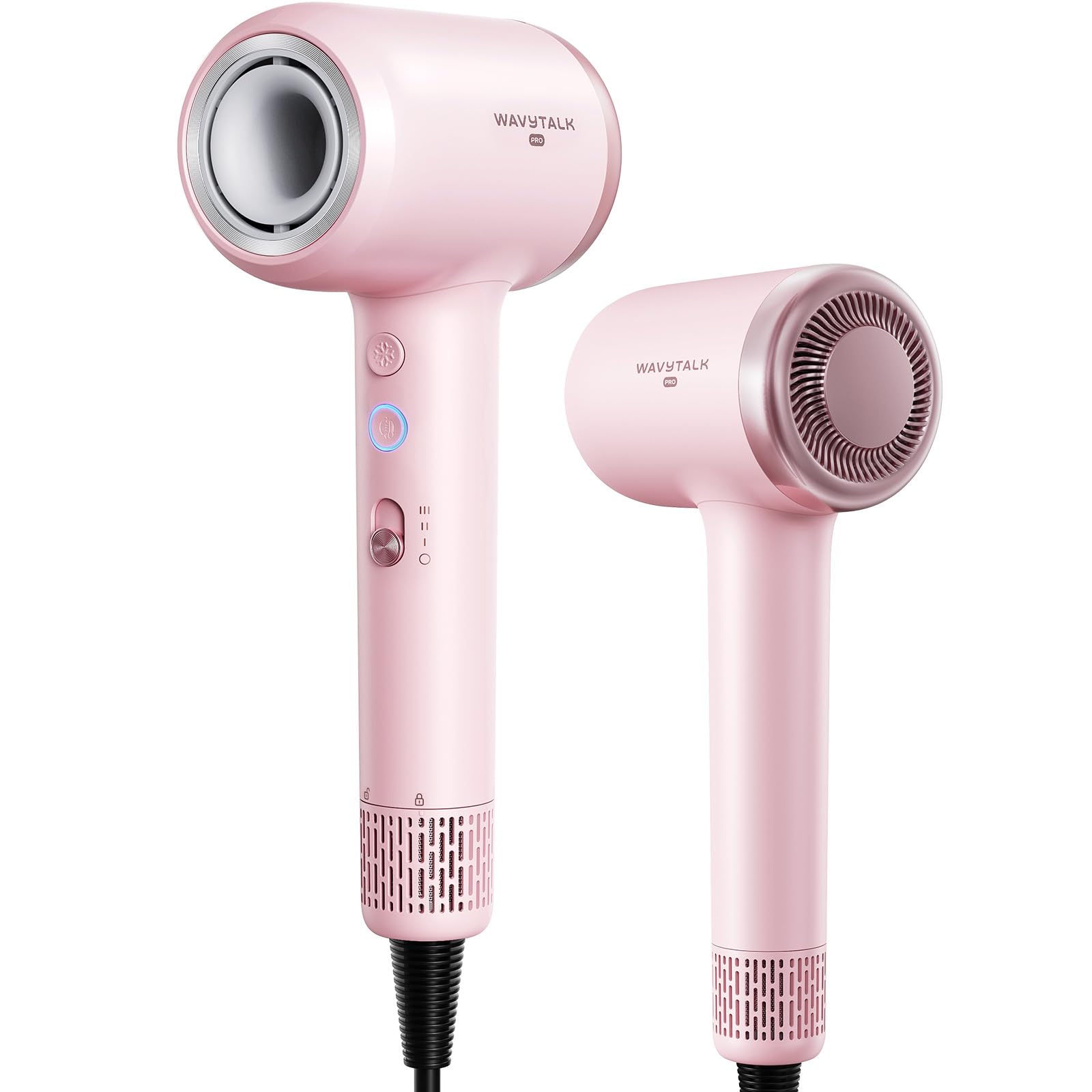Hair Dryer, Wavytalk Turblow Pro Fast Drying Blow Dryer, High Speed Hair Dryer for Women with 110,000 RPM, Pro Negative Ions for