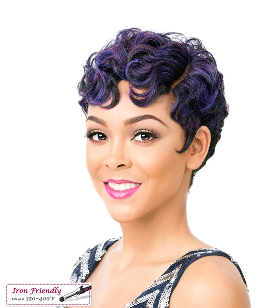 It's A Wig Synthetic Hair Wig Nuna - Short Style in 612 - Pale Blonde