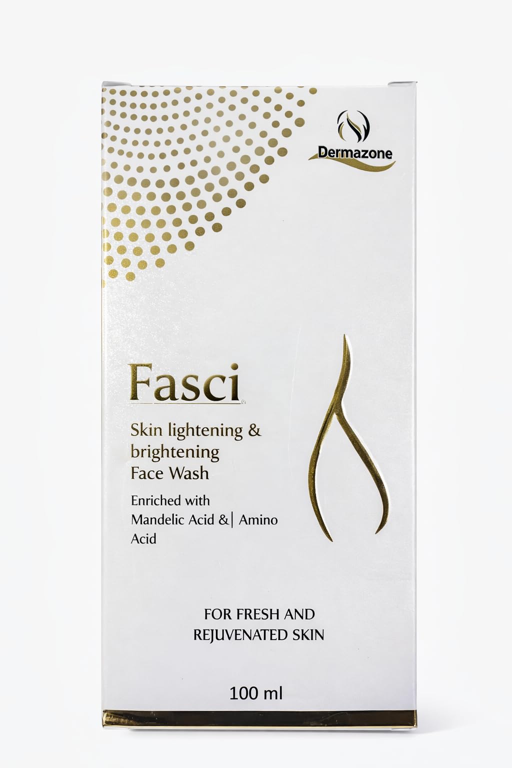 Dermazone Fasci Skin Brightening Daily Face Wash With Gentle Cleansing Formula For Fresh Clear Glowing Rejuvenated Skin Suitable