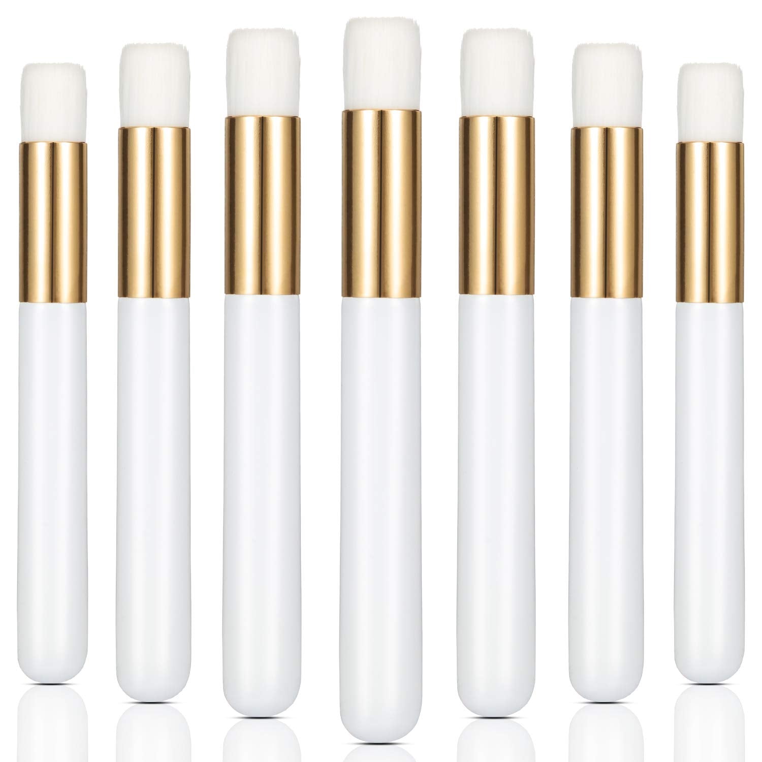 20 Pieces Lash Shampoo Brushes, Peel Off Blackhead Brush Remover Tool, Nose Pore Deep Cleaning Brush, Facial Cleansing Brushes,