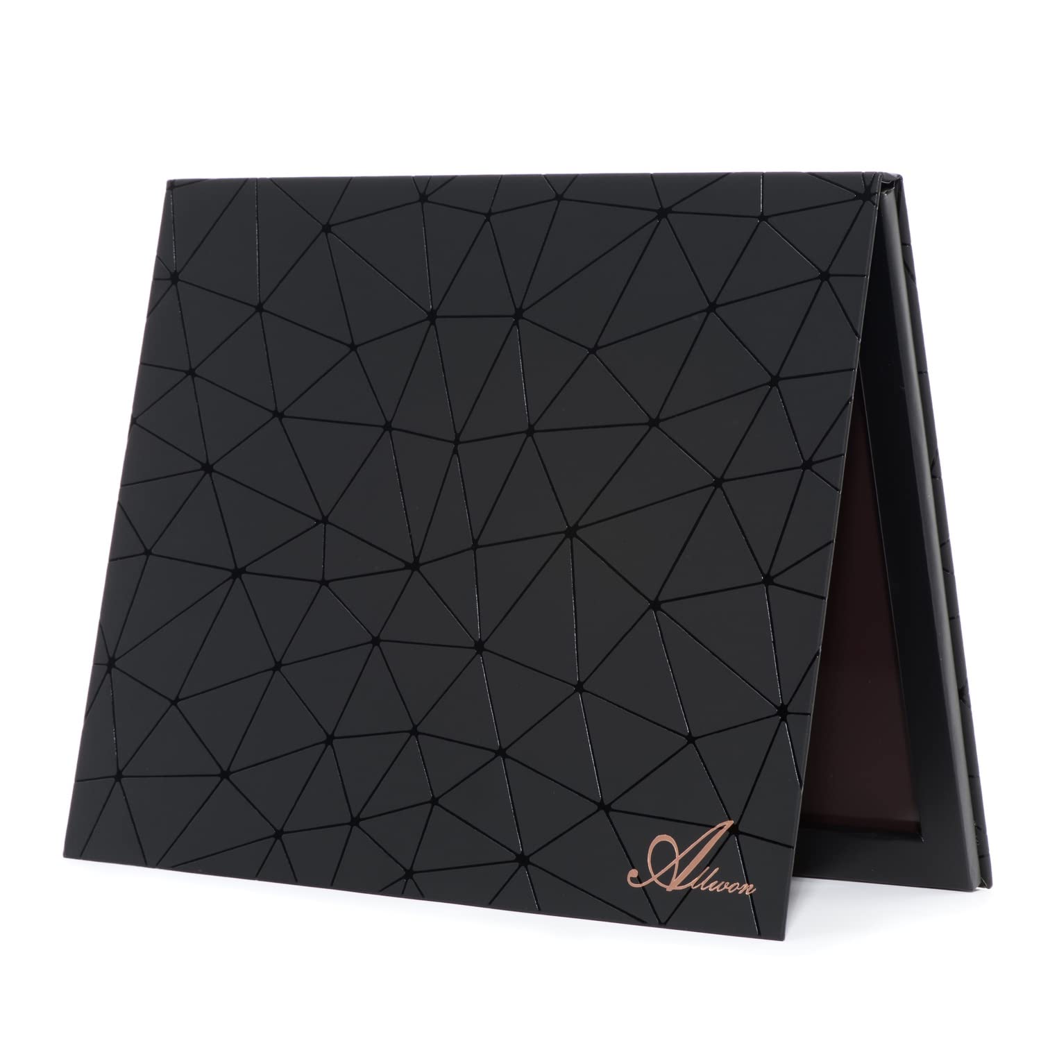 Allwon Extra Large Magnetic Palette Empty Makeup Palette For Eyeshadow Lipstick Blush Powder (Diamond Shape)