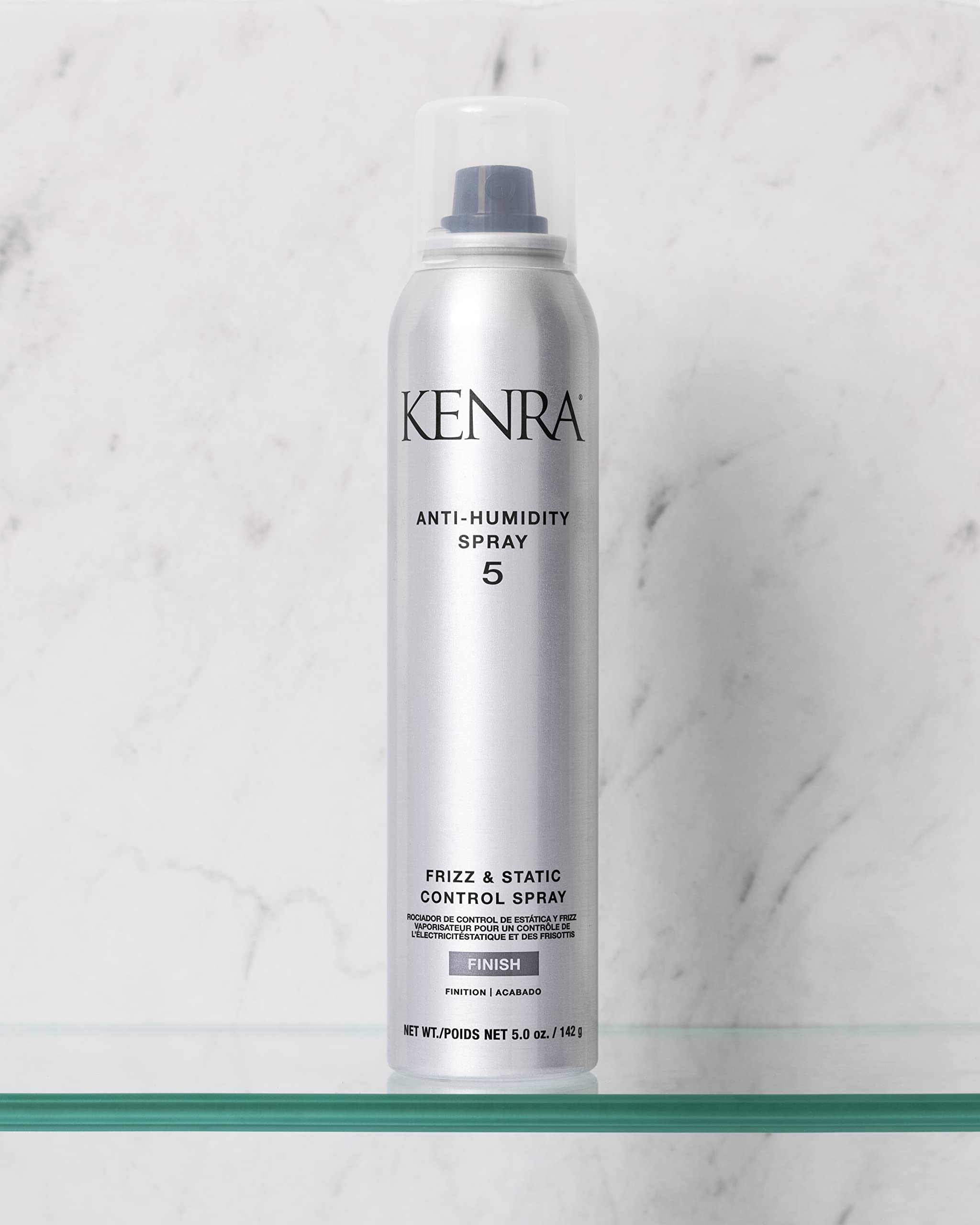 Kenra Anti-Humidity Spray 5 | Frizz & Static Control Spray |72-Hour Humidity Resistance & Protection | Lightweight, Low Hold For