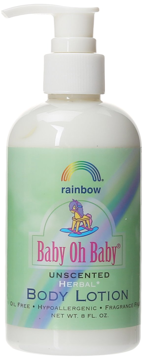 Rainbow Research Body Lotion Organic Herbal, 8 Fluid Ounce