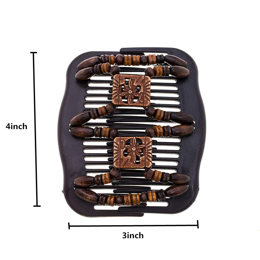 Lovef Thick Hair Clip Combs Hair Accessories For Girls Bun Hair - Bun Maker- Best Hair Accessories For Women -Easy Updo- Doesn'T
