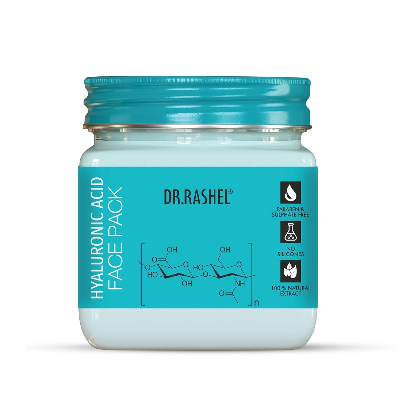 Dr.Rashel Hyaluronic Face Cream For Women And Men (380 Ml) | All Skin Types |Soft And Healthy Skin | Repairing & Nourishment | D
