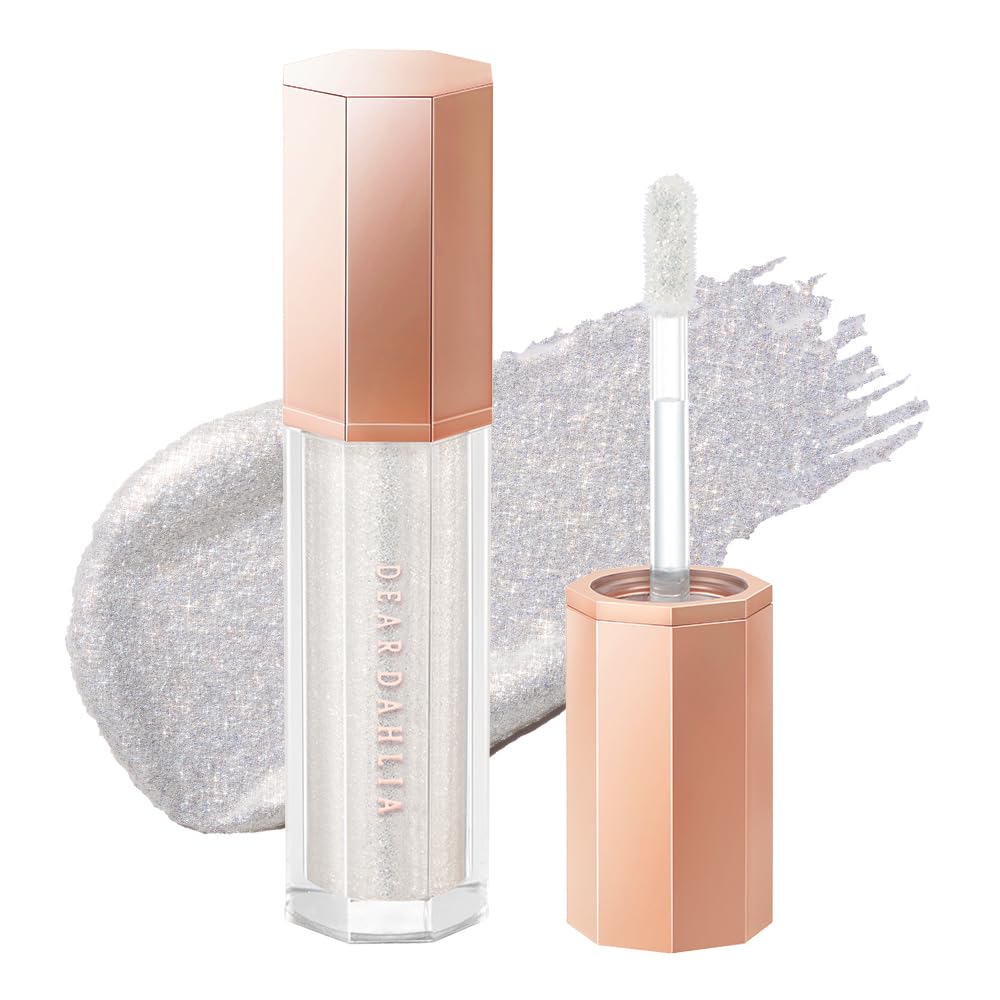 DEARDAHLIA Paradise Shine Eye Sequins ACTRESS Long Lasting Liquid Eyeshadow Glitter Gloss High Shine Pearl, Lightweight, Minimal