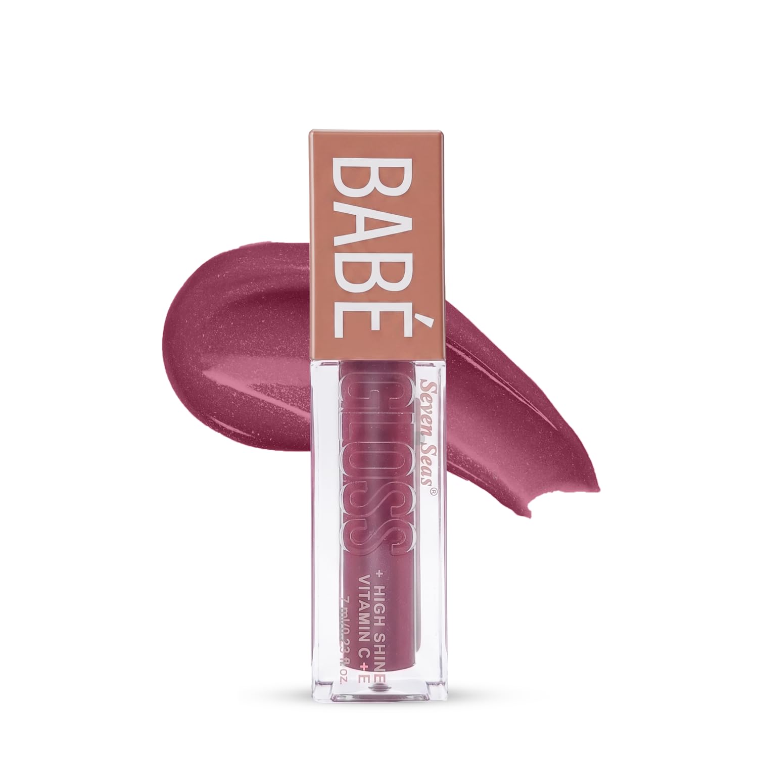 Seven Seas Babe Gloss Liquid Lip Gloss, Long Lasting & Super Moisturising | Water & Smudge Proof Lip Shine | Lightweight NonSti