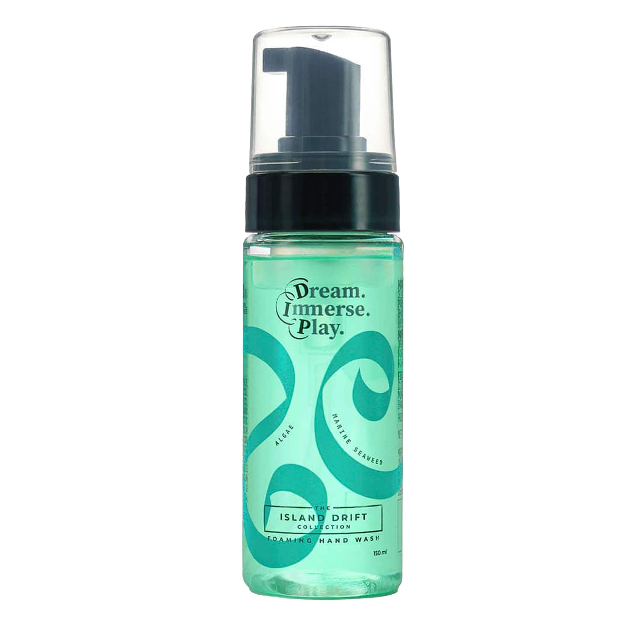 Dream. Immerse. Play Island Drift  Foaming Hand Wash  Marine Seaweed & Algae  Cleansing + Moisturising Formula  For Varied S