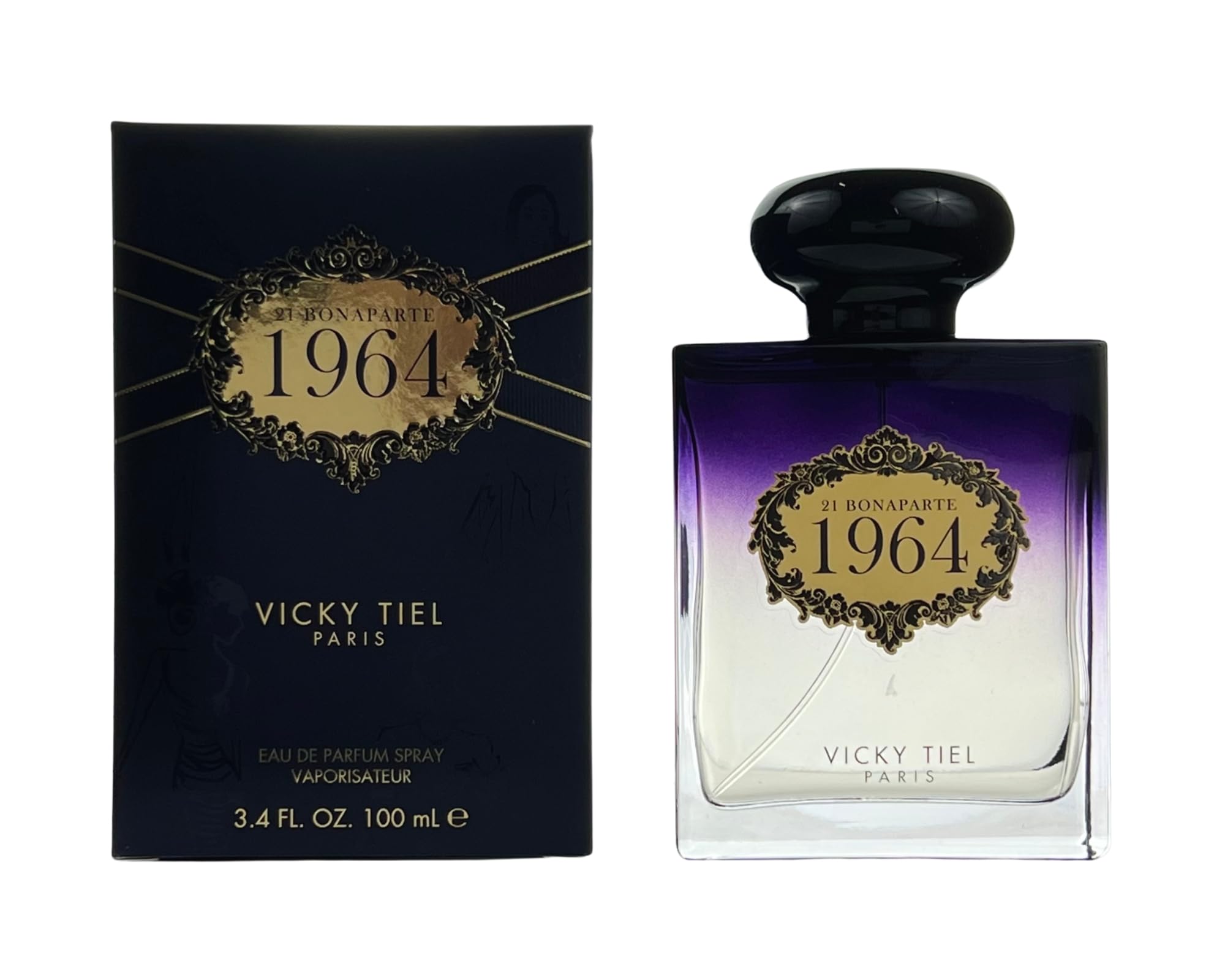 Vicky Tiel 21 Bonaparte 1964 Edp Spray Women 34 Oz