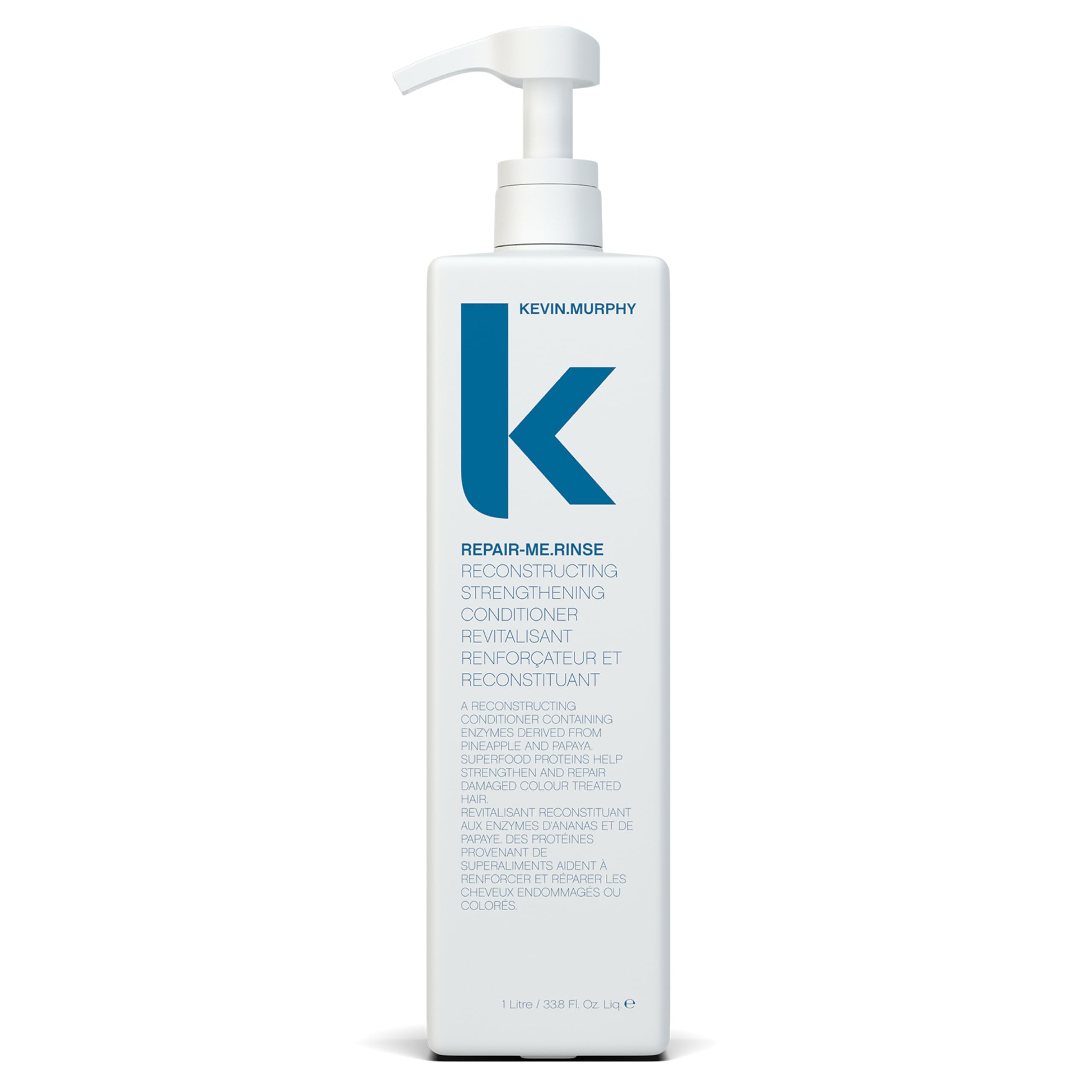 KEVIN.MURPHY REPAIR-ME.RINSE - Hair Repair Conditioner - For All Hair Types - Hydrating Shine Conditioner - Sulphate-Free - 1 L 
